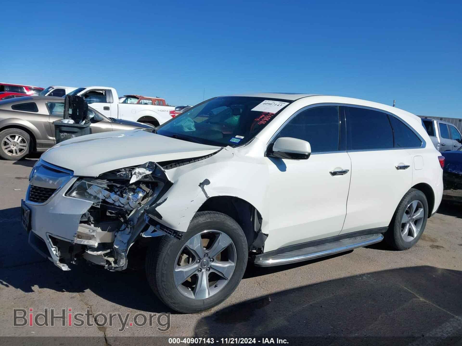 2014 ACURA MDX - VIN: 5FRYD4H27EB032259 - Фото 14