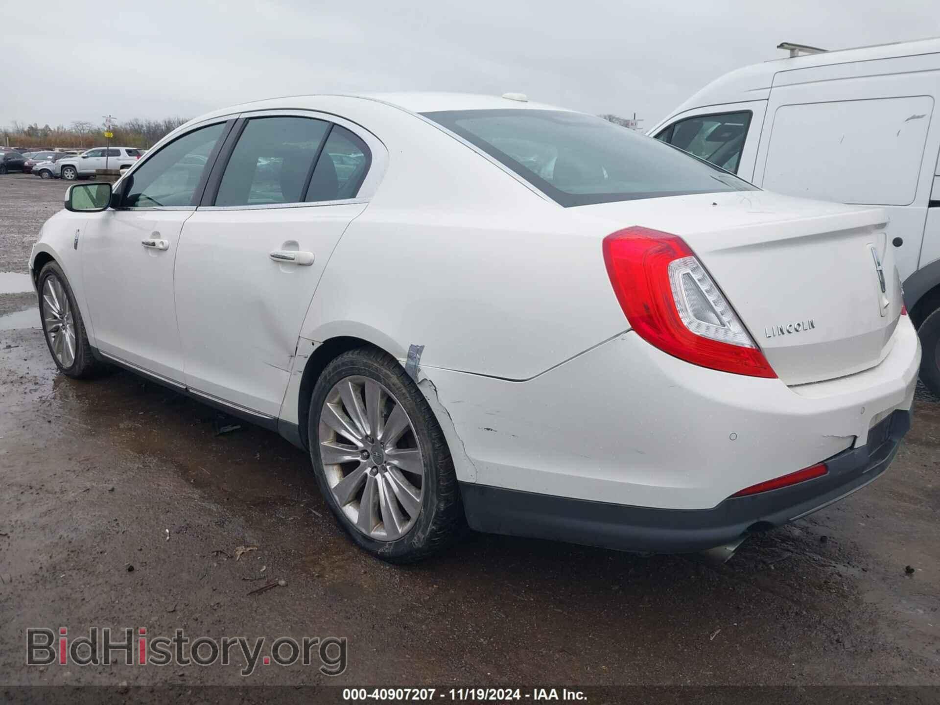 2013 LINCOLN MKS - VIN: 1LNHL9FT6DG602815 - Фото 3