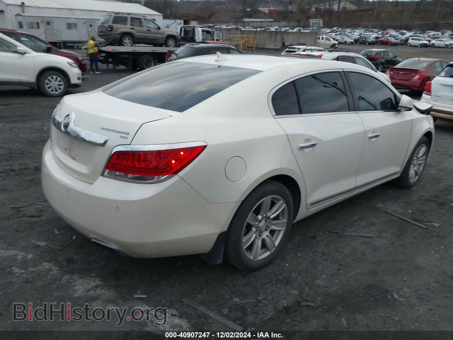 2012 BUICK LACROSSE - VIN: 1G4GE5E33CF199588 - Фото 4