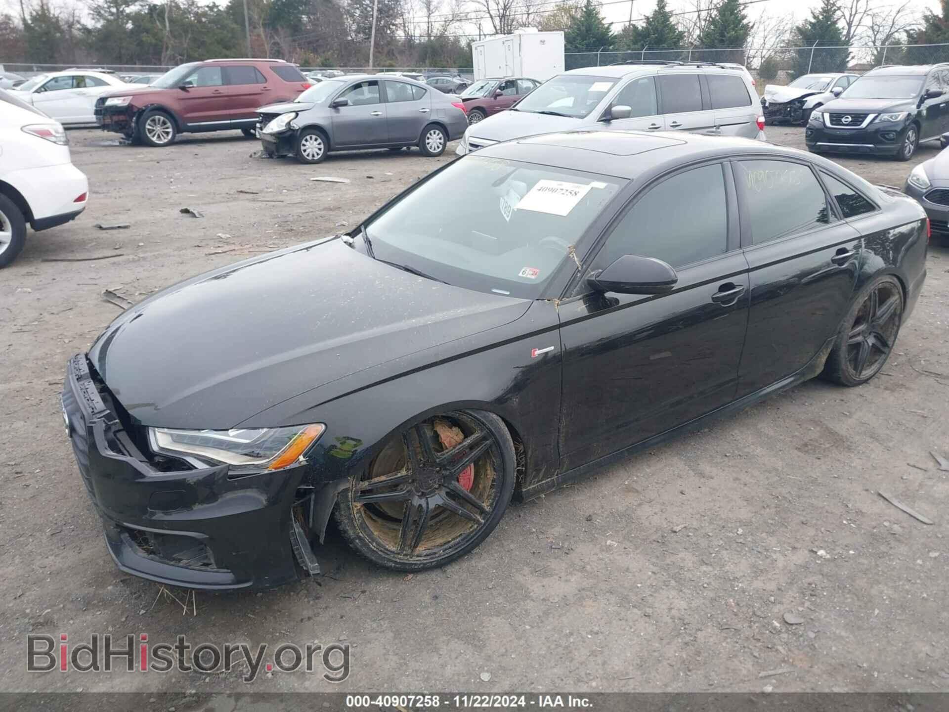 2014 AUDI A6 - VIN: WAUHGAFCXEN090402 - Фото 2