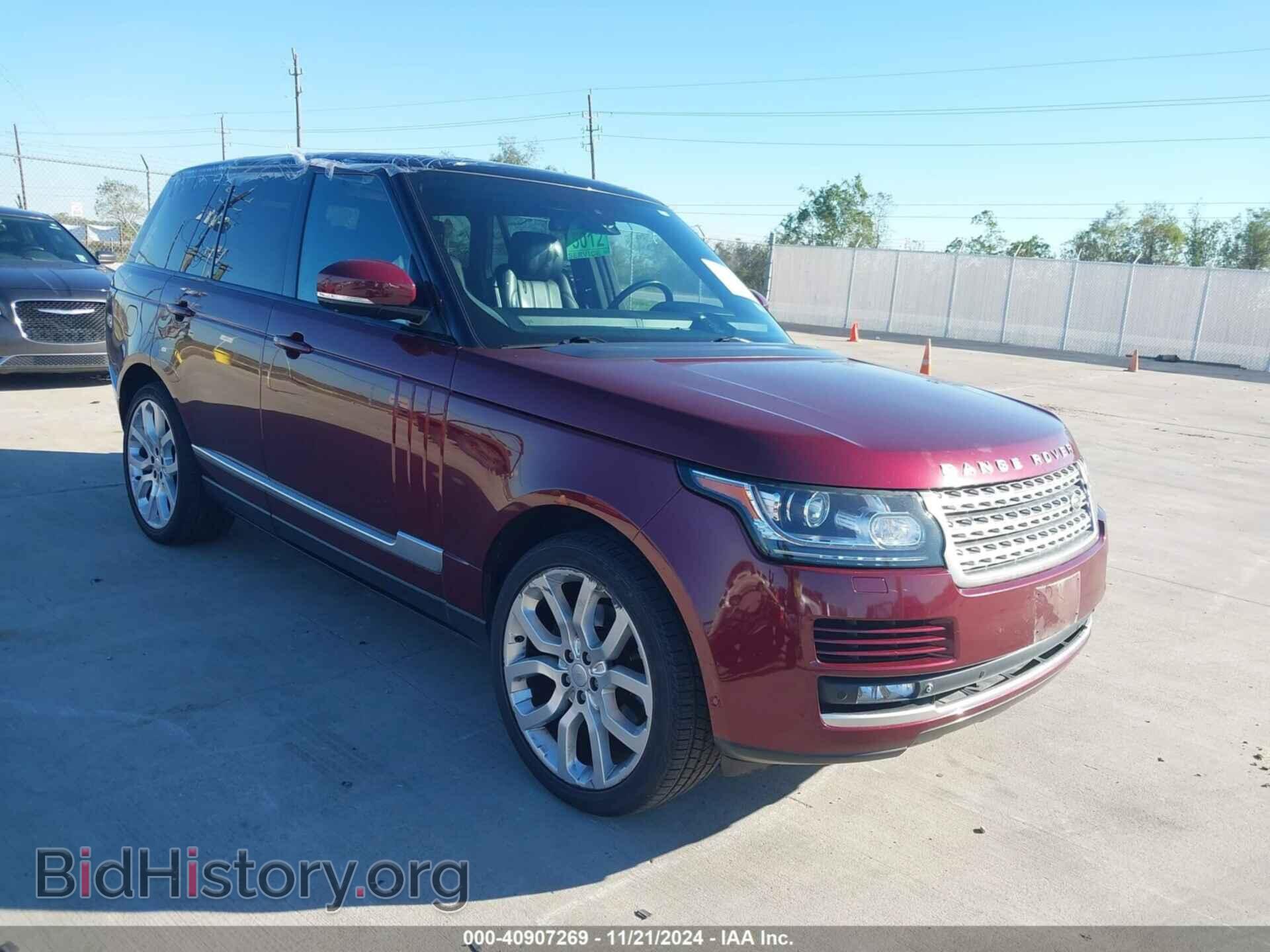 Photo SALGS2VF1FA242289 - LAND ROVER RANGE ROVER 2015
