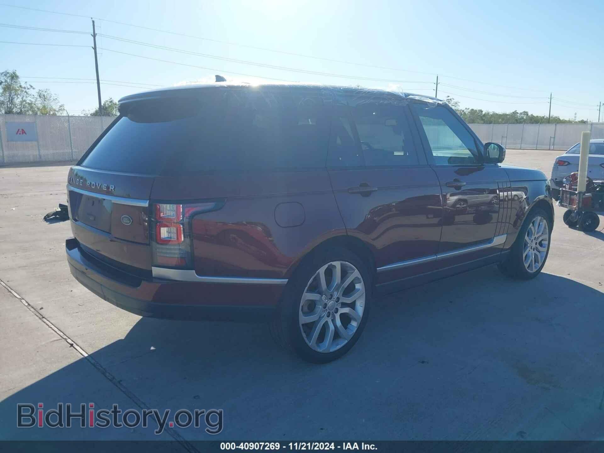 2015 LAND ROVER RANGE ROVER - VIN: SALGS2VF1FA242289 - Фото 4
