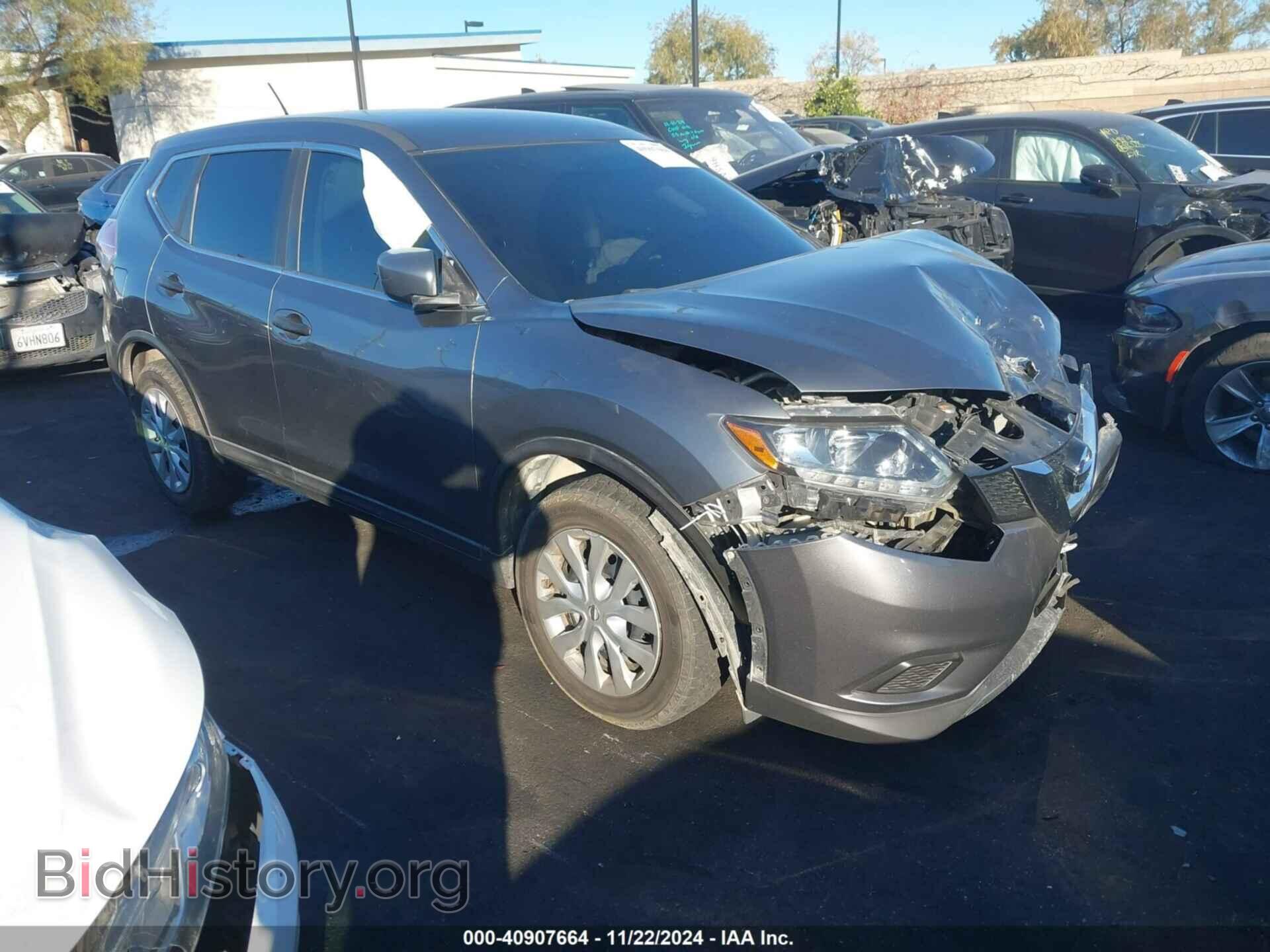 Фотография KNMAT2MV3GP720262 - NISSAN ROGUE 2016