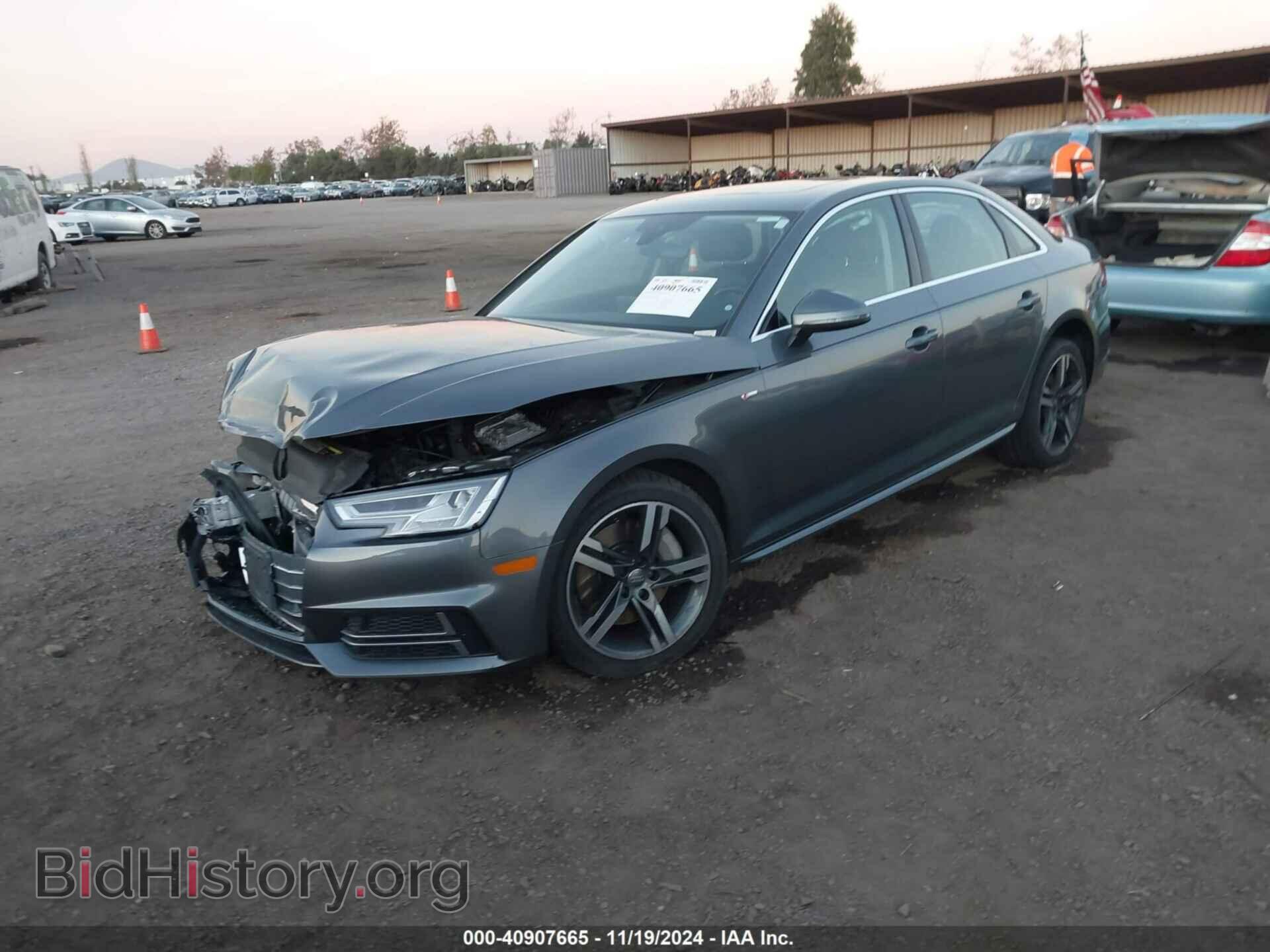 2017 AUDI A4 - VIN: WAUENAF42HN014503 - Фото 2