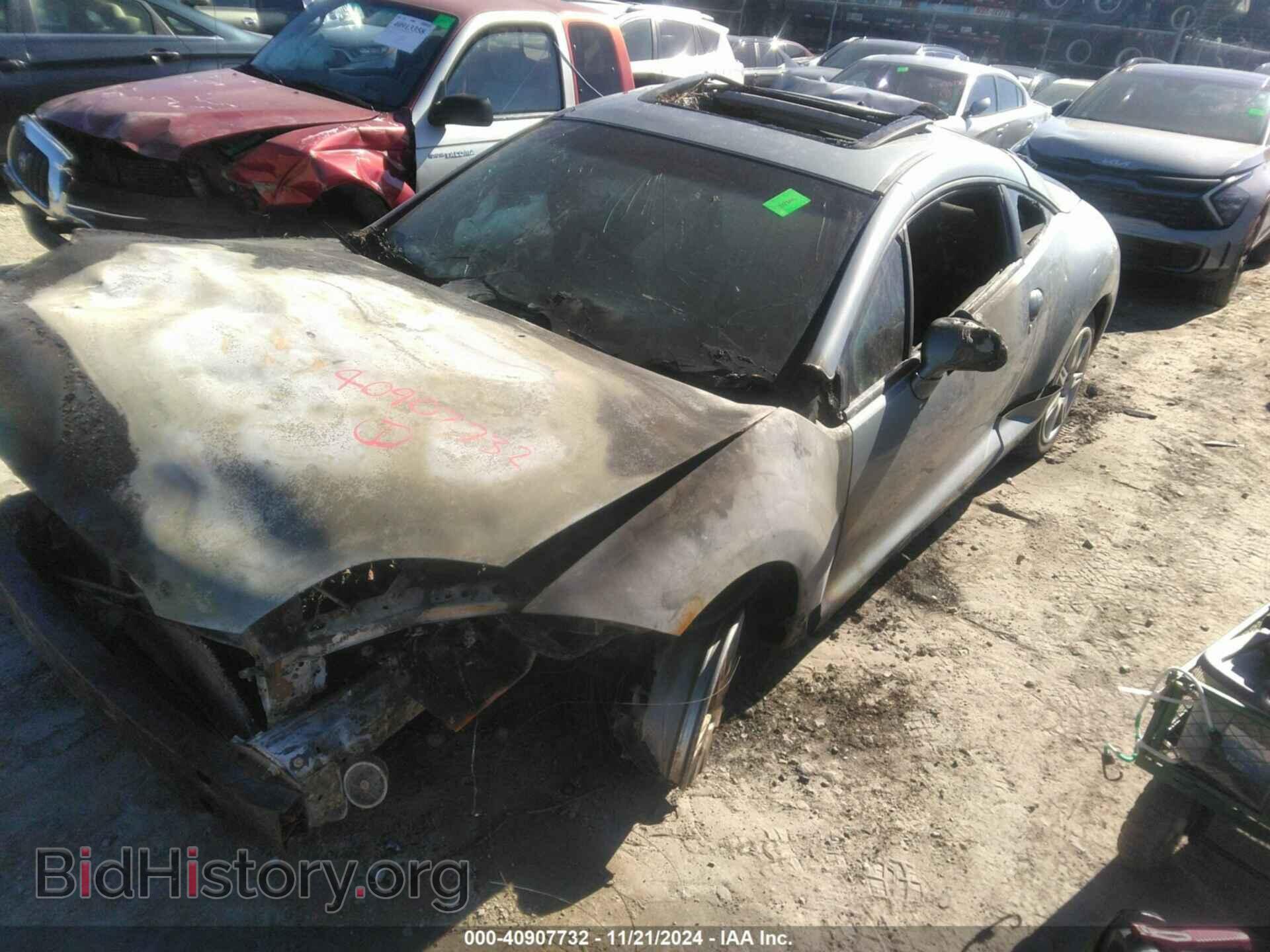 2007 MITSUBISHI ECLIPSE - VIN: 4A3AK64F07E071158 - Фото 2