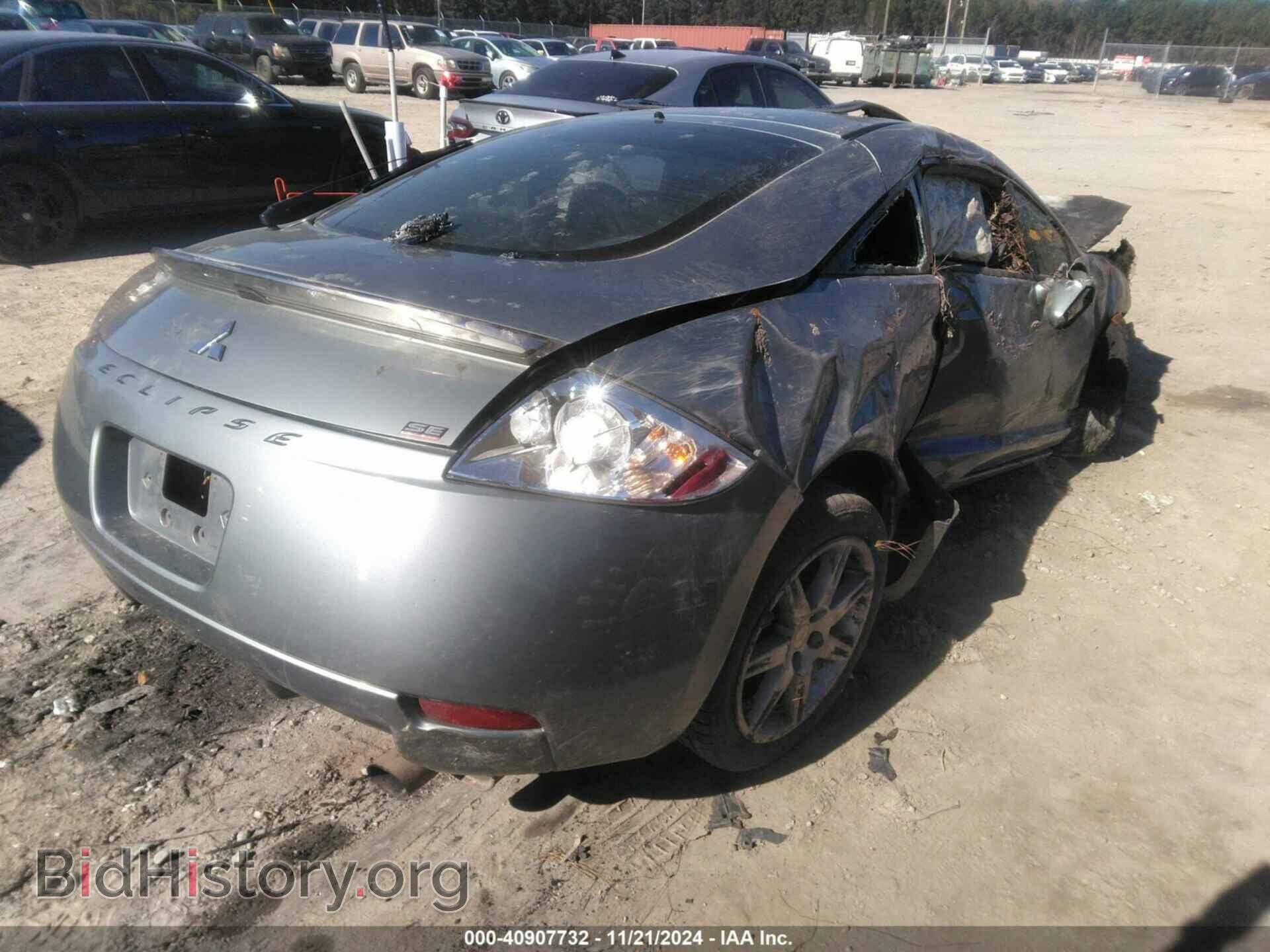 2007 MITSUBISHI ECLIPSE - VIN: 4A3AK64F07E071158 - Фото 4