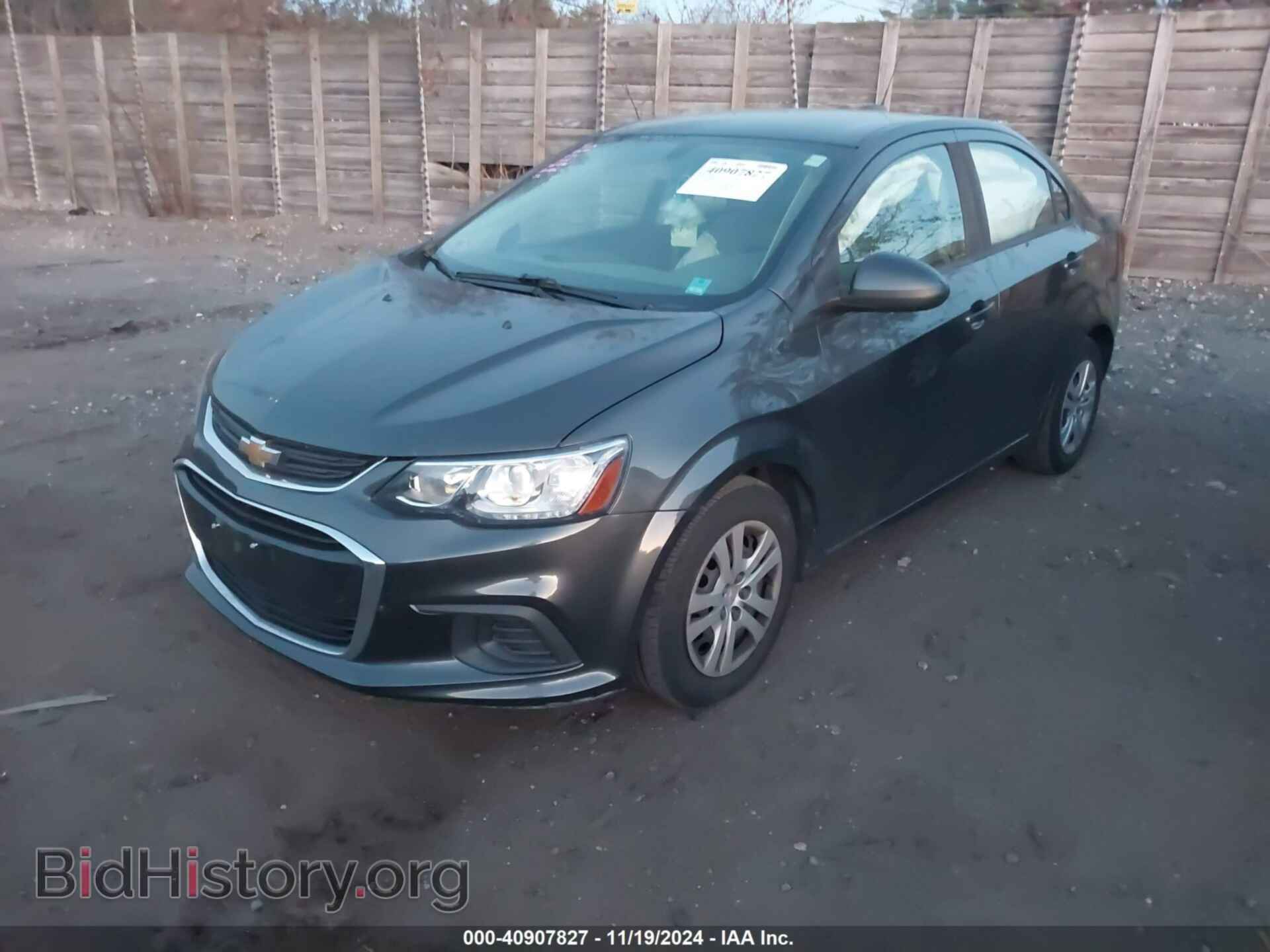 2019 CHEVROLET SONIC - VIN: 1G1JB5SB4K4134685 - Фото 2