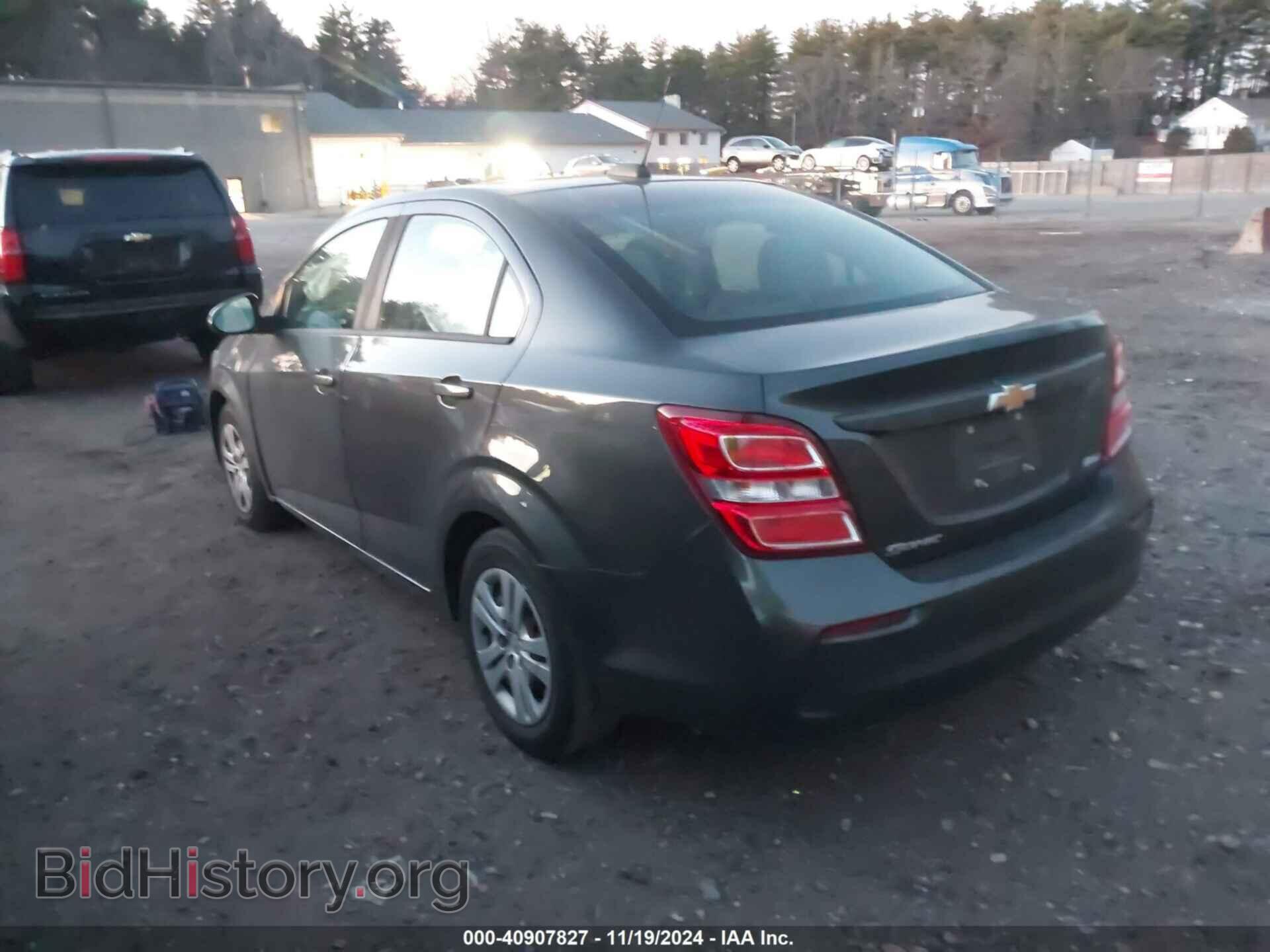 2019 CHEVROLET SONIC - VIN: 1G1JB5SB4K4134685 - Фото 3