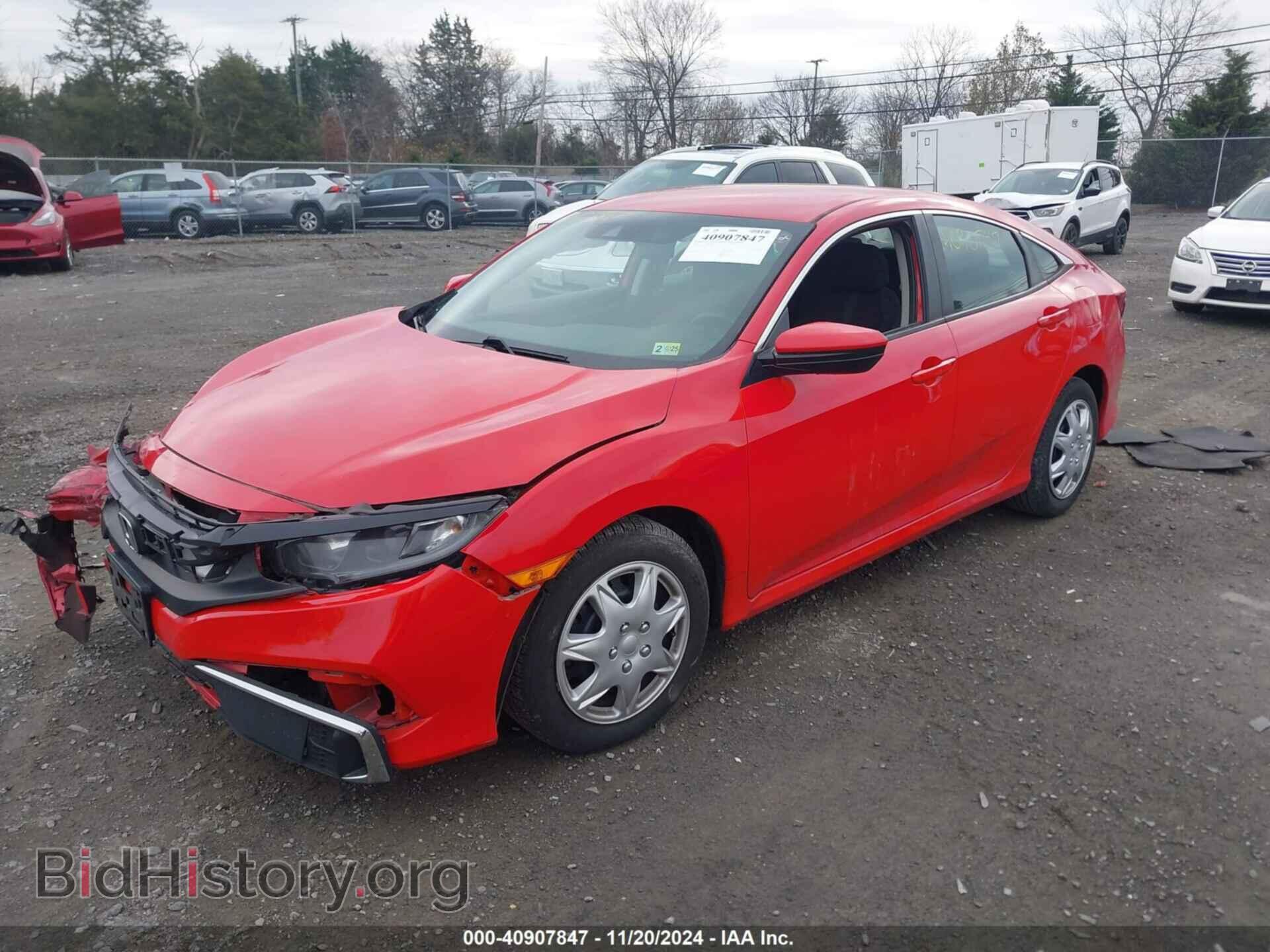 2019 HONDA CIVIC - VIN: 2HGFC2F65KH501927 - Фото 2