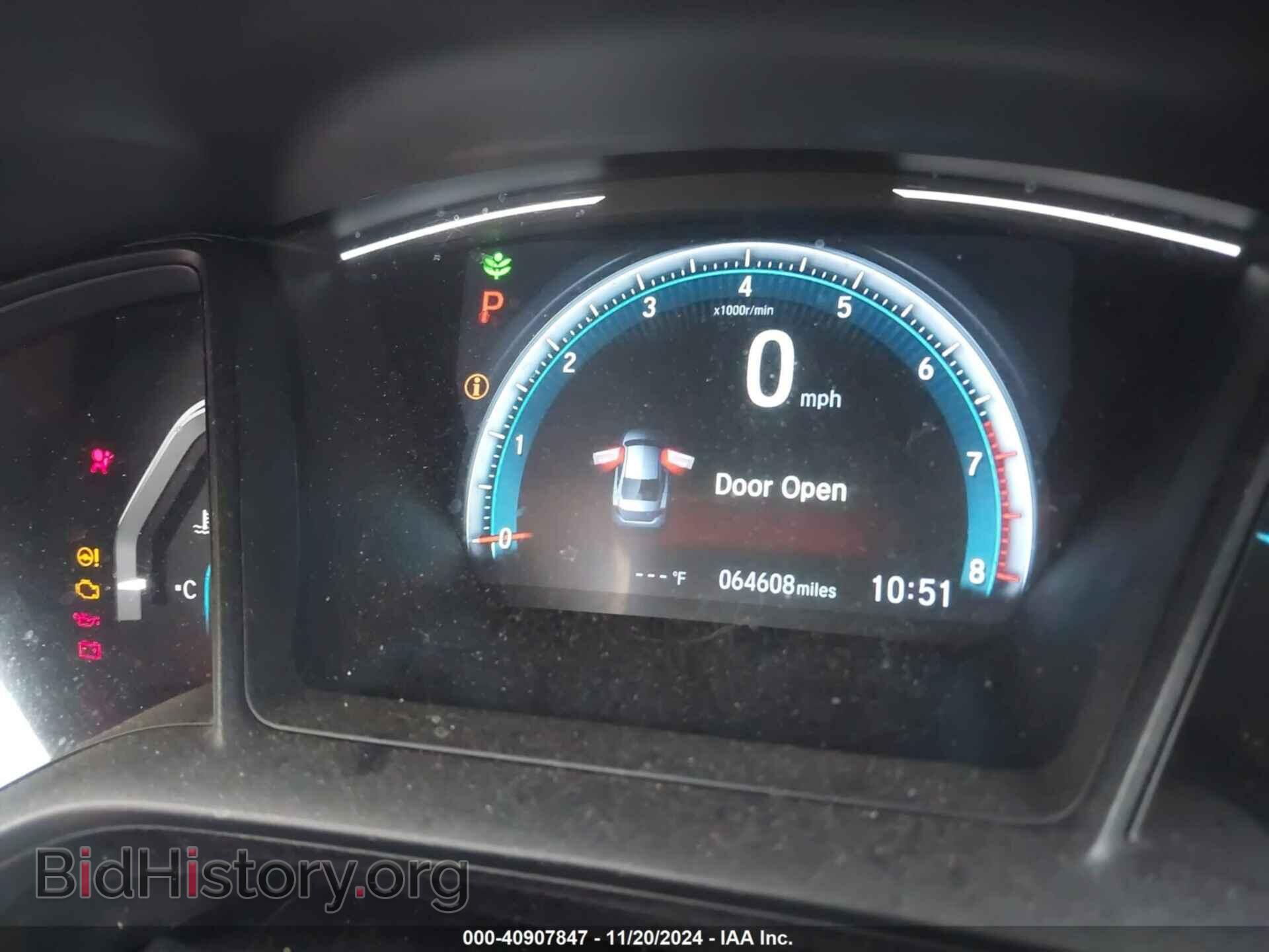 2019 HONDA CIVIC - VIN: 2HGFC2F65KH501927 - Фото 14