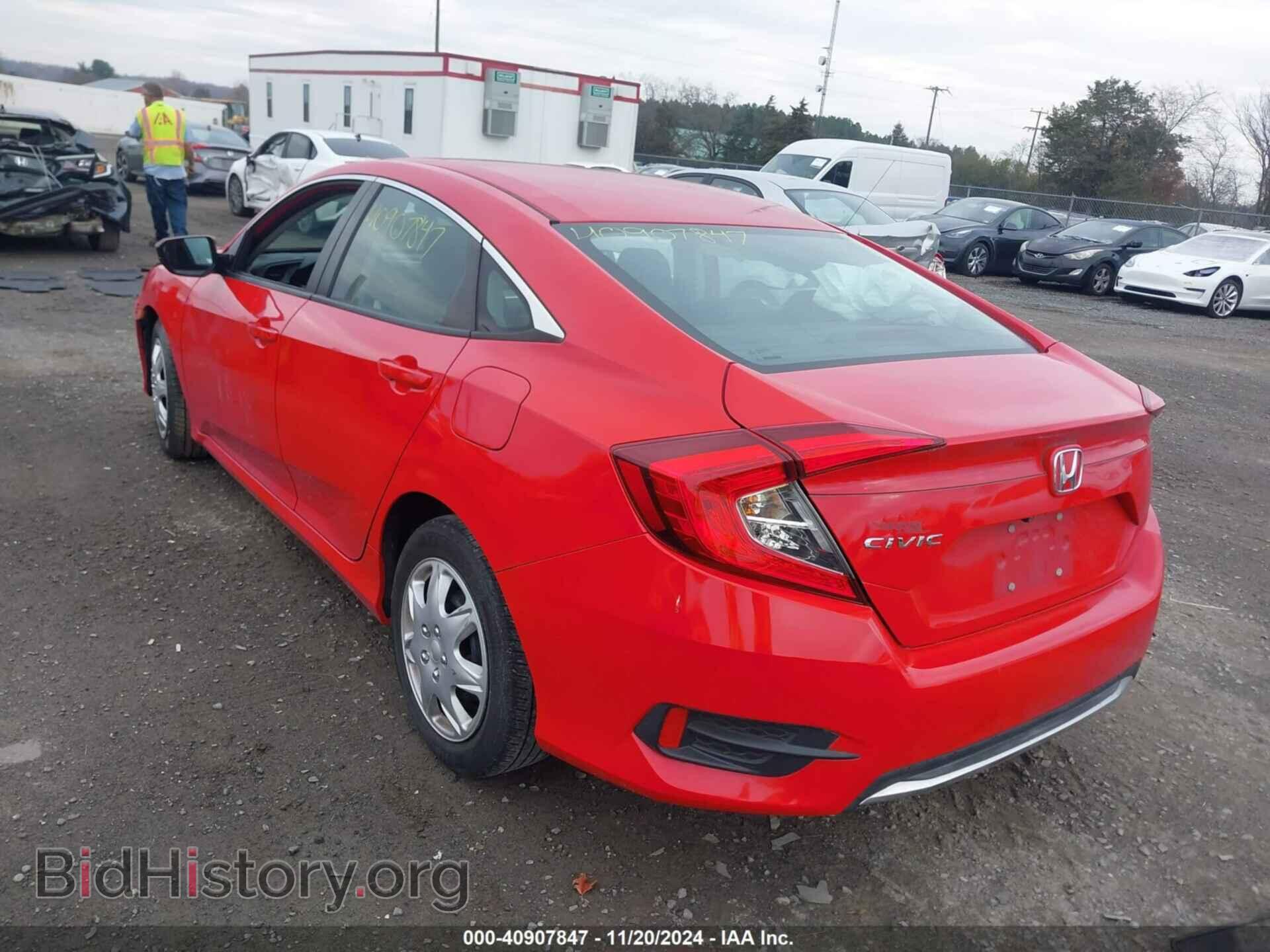 2019 HONDA CIVIC - VIN: 2HGFC2F65KH501927 - Фото 3