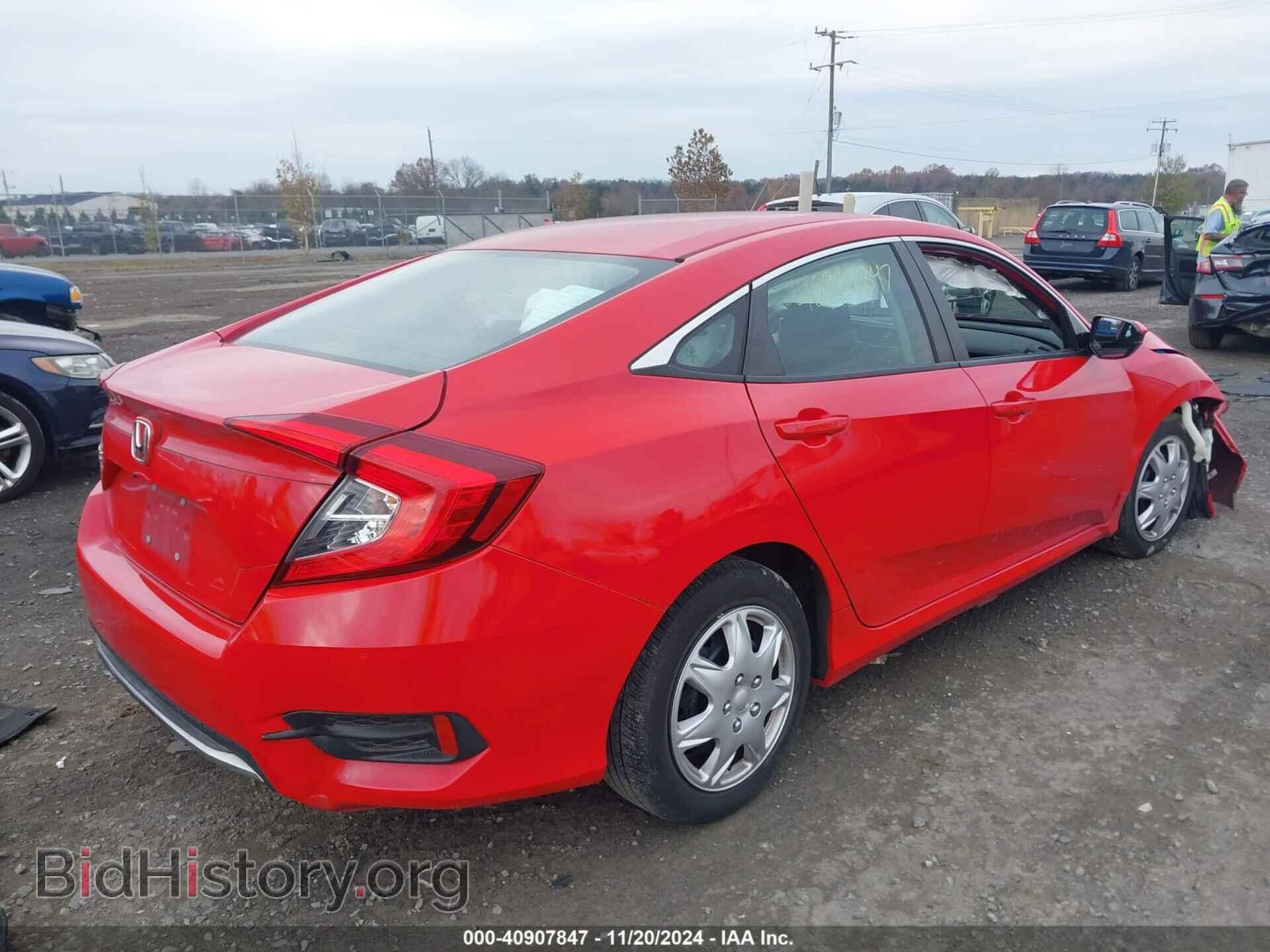 2019 HONDA CIVIC - VIN: 2HGFC2F65KH501927 - Фото 4