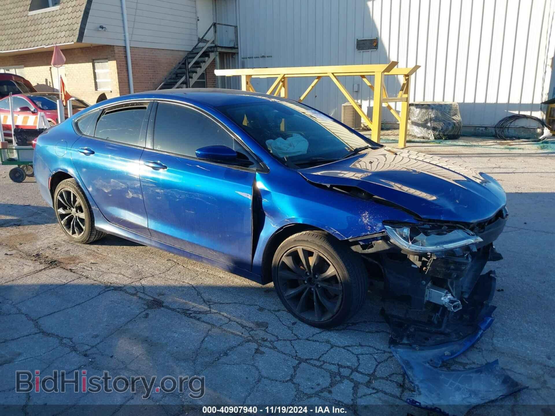 Фотография 1C3CCCBB3FN584964 - CHRYSLER 200 2015