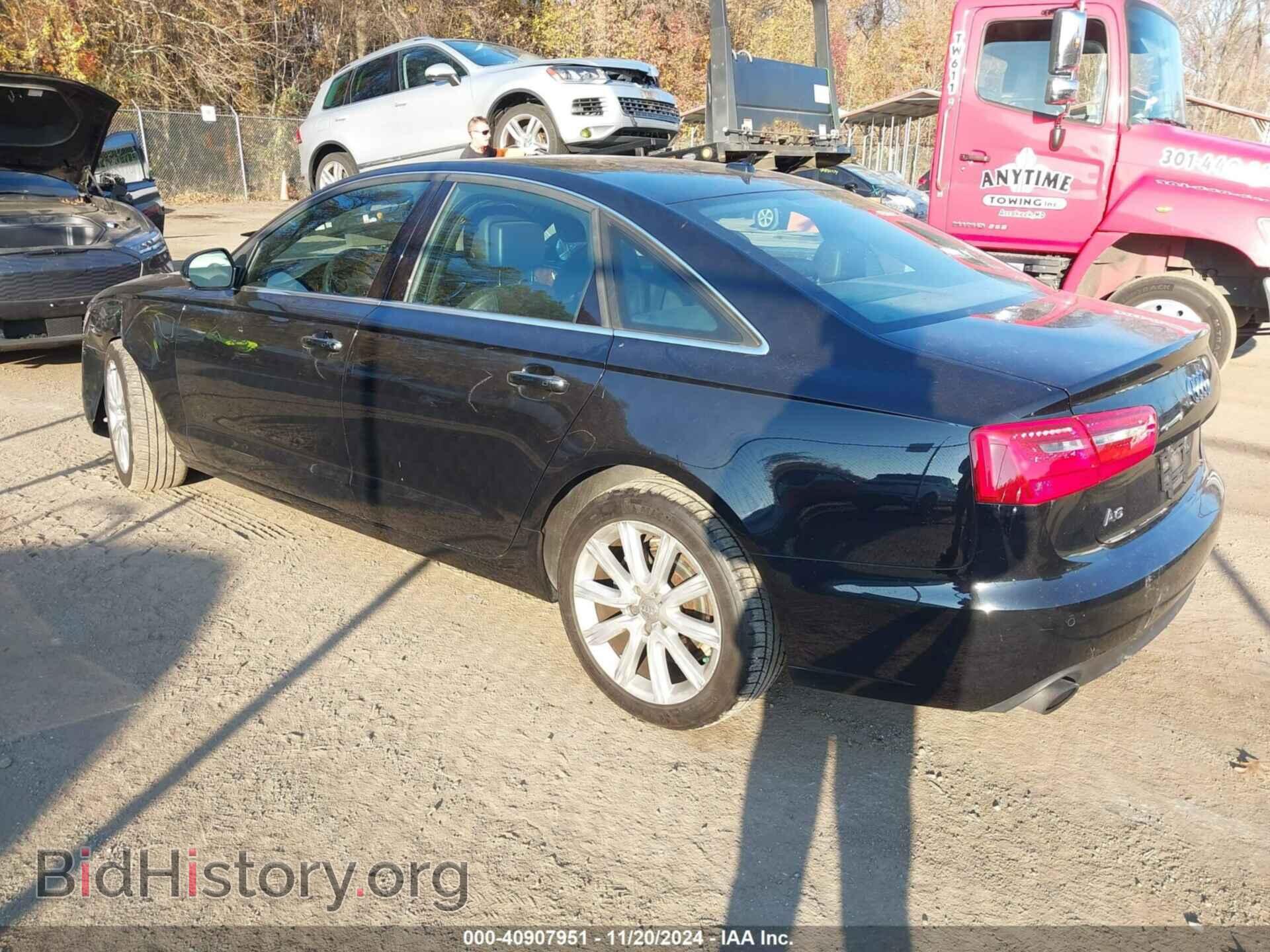 2013 AUDI A6 - VIN: WAUGFAFC2DN047041 - Фото 3