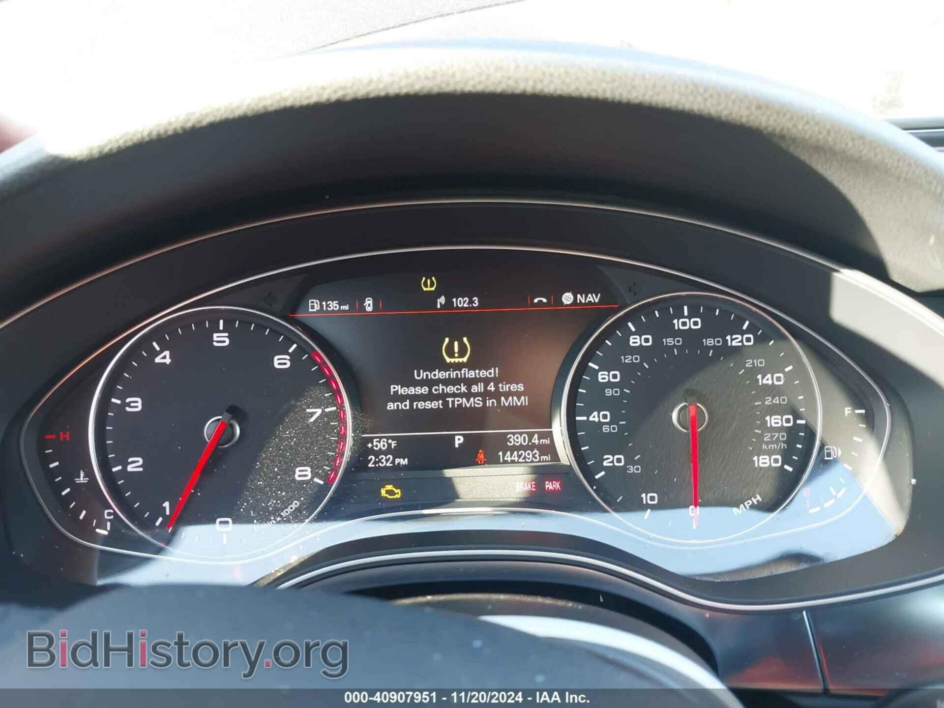 2013 AUDI A6 - VIN: WAUGFAFC2DN047041 - Фото 7