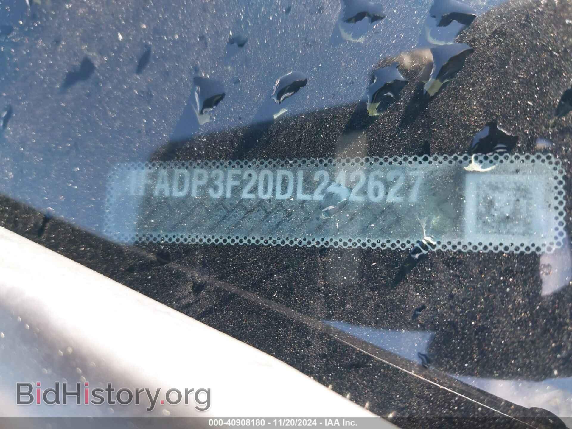 2013 FORD FOCUS - VIN: 1FADP3F20DL242627 - Фото 9