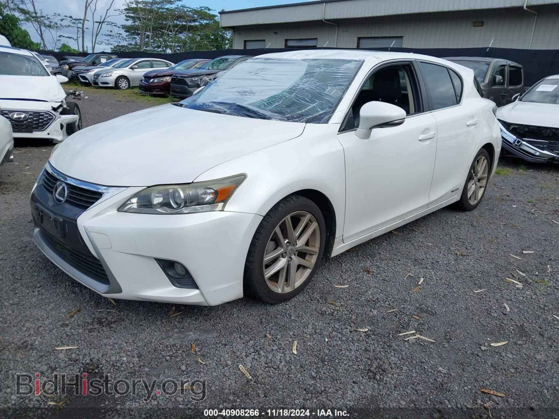 2015 LEXUS CT 200H - VIN: JTHKD5BH1F2247388 - Фото 2