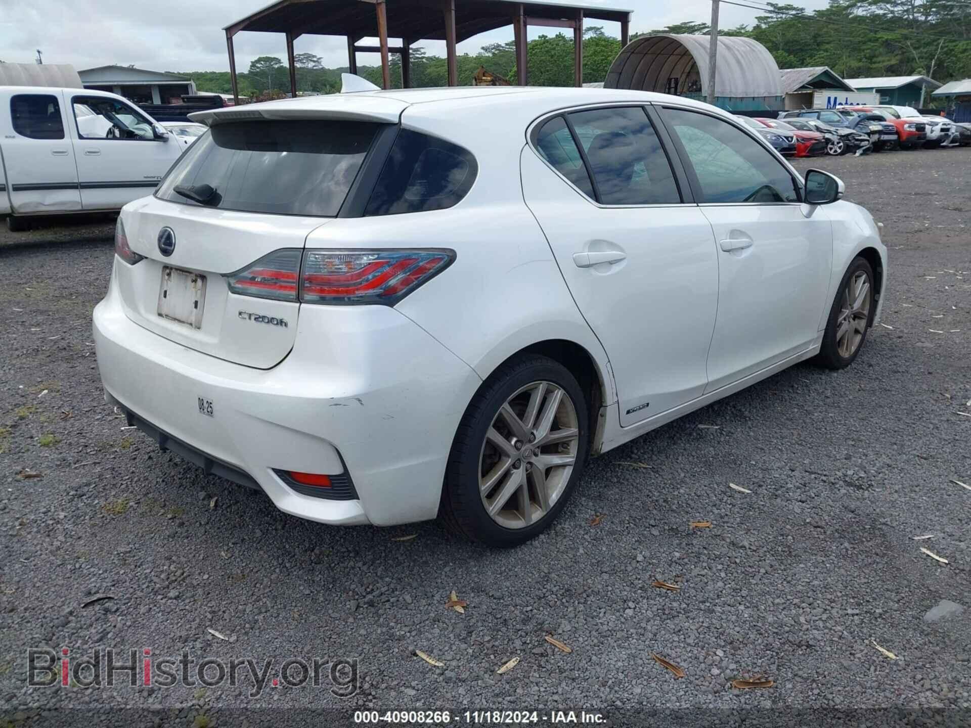 2015 LEXUS CT 200H - VIN: JTHKD5BH1F2247388 - Фото 4