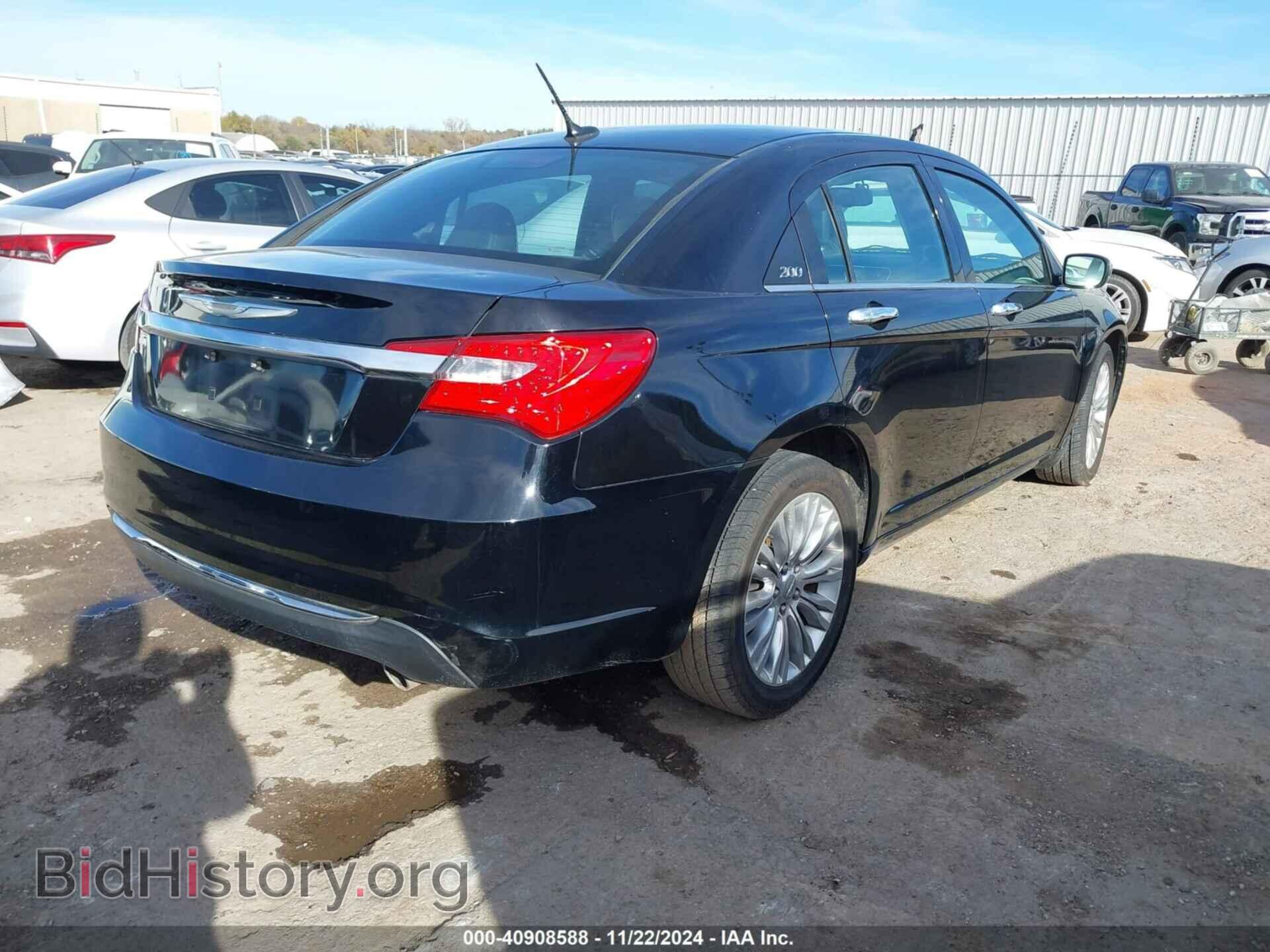 2012 CHRYSLER 200 - VIN: 1C3CCBCG6CN206198 - Фото 4