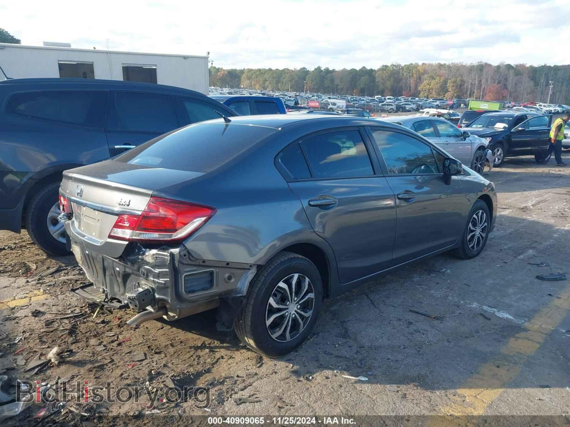 2013 HONDA CIVIC - VIN: 19XFB2F50DE081968 - Фото 4