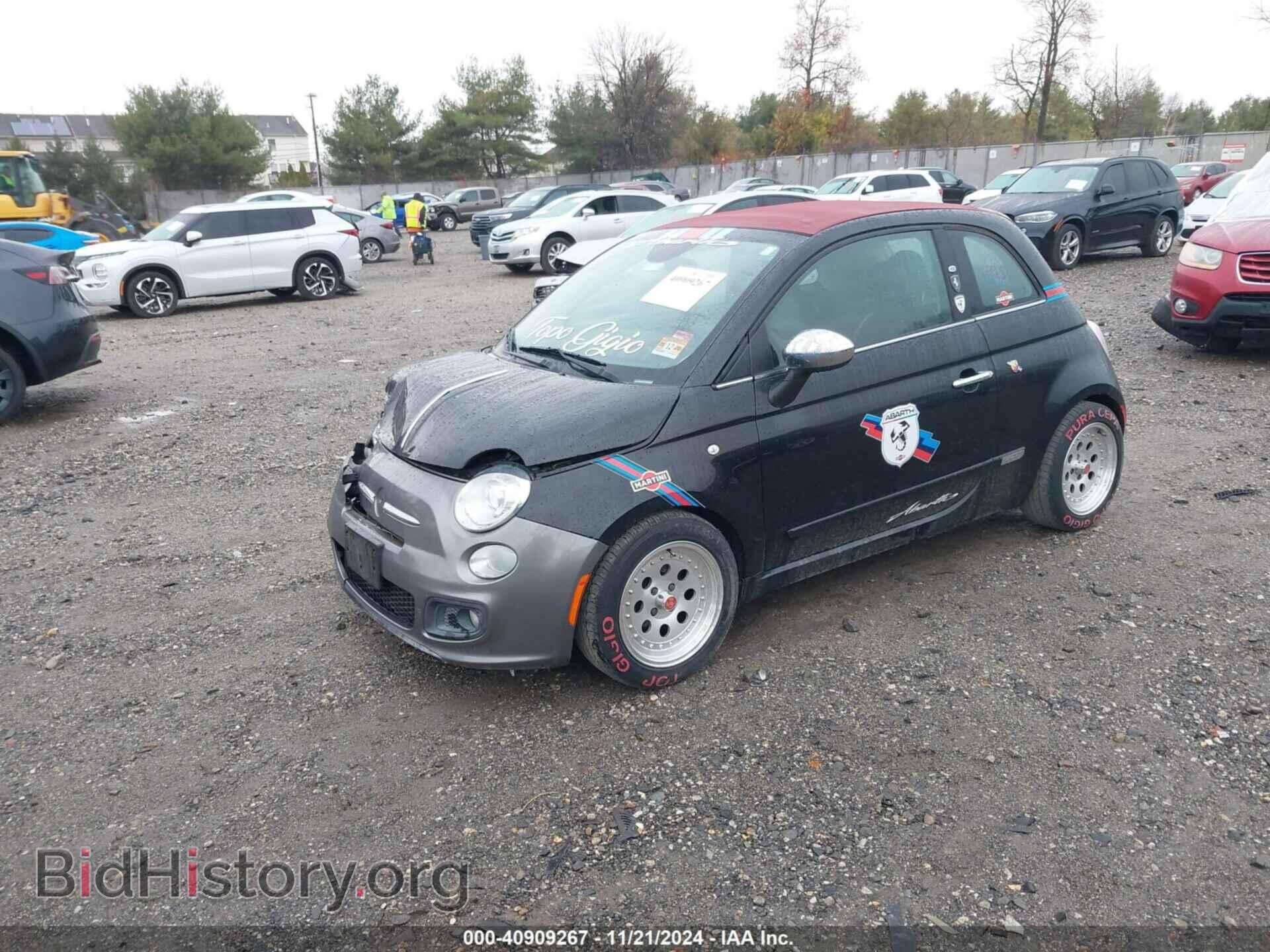 2013 FIAT 500C - VIN: 3C3CFFER9DT707780 - Фото 2