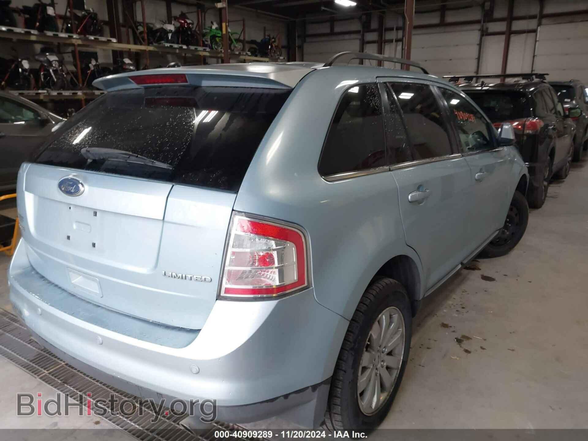 2008 FORD EDGE - VIN: 2FMDK39C58BB08307 - Фото 4