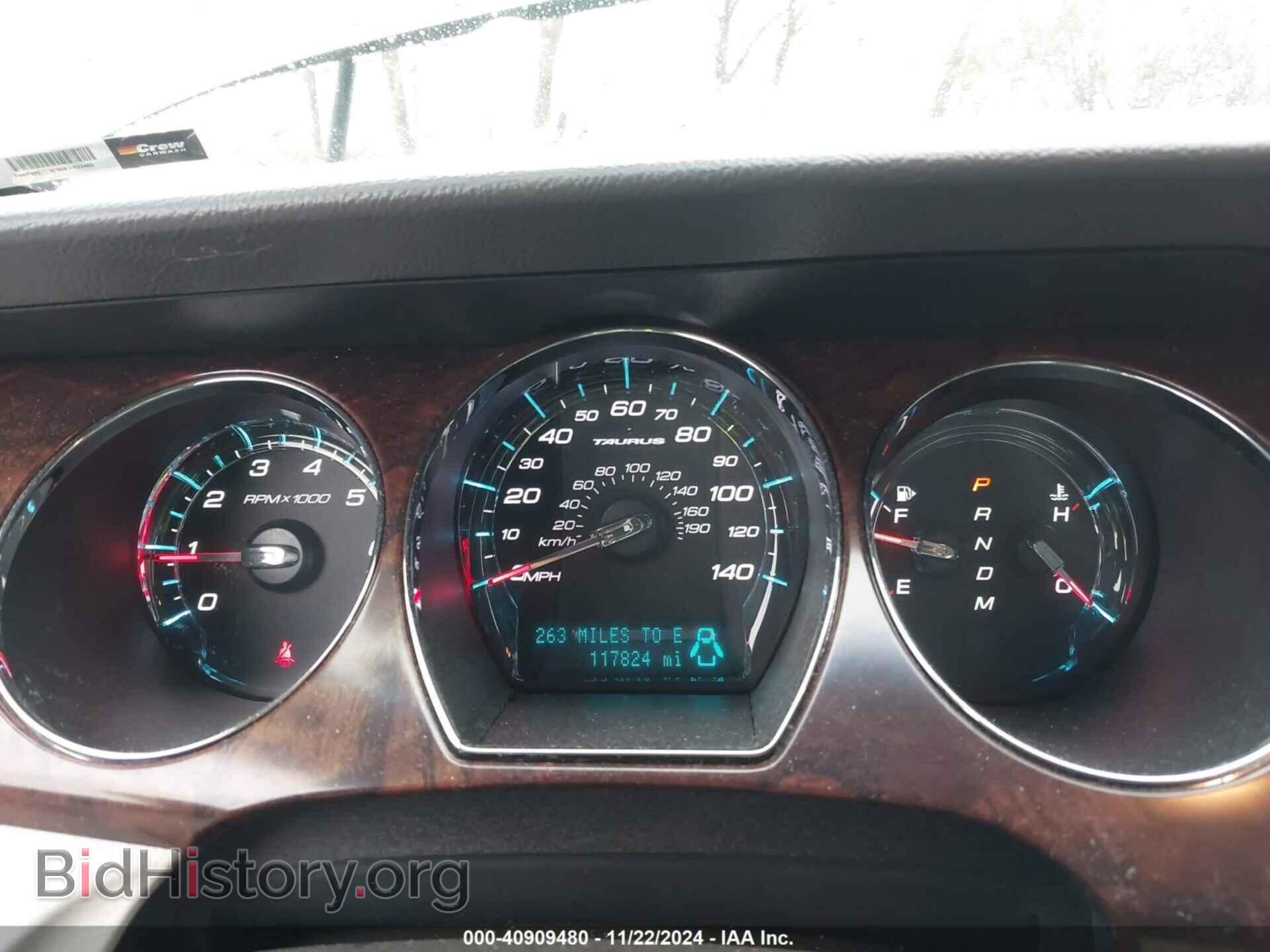 2012 FORD TAURUS - VIN: 1FAHP2FW5CG123770 - Фото 7