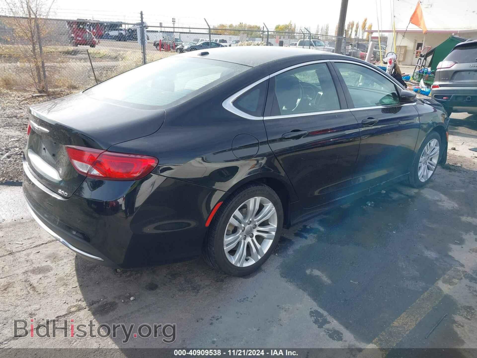 2016 CHRYSLER 200 - VIN: 1C3CCCAB5GN104636 - Фото 4
