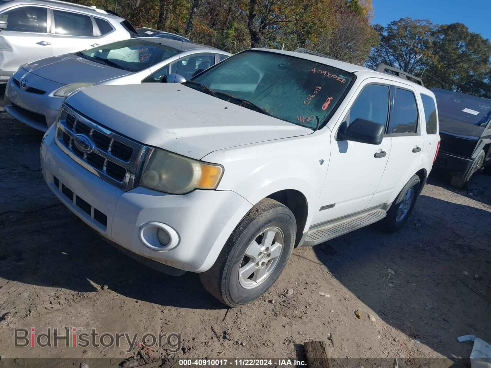 2008 FORD ESCAPE - VIN: 1FMCU03148KC06018 - Фото 2