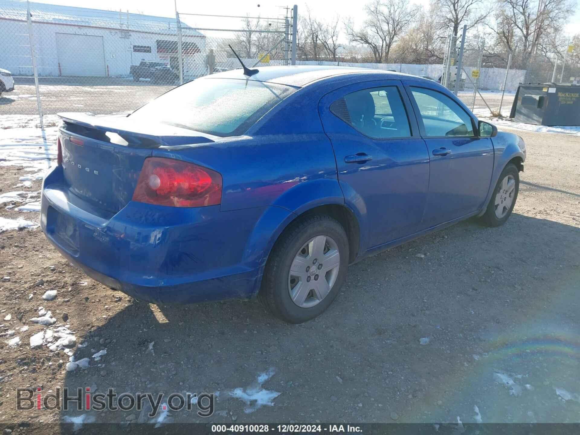 2013 DODGE AVENGER - VIN: 1C3CDZAG9DN690538 - Фото 4