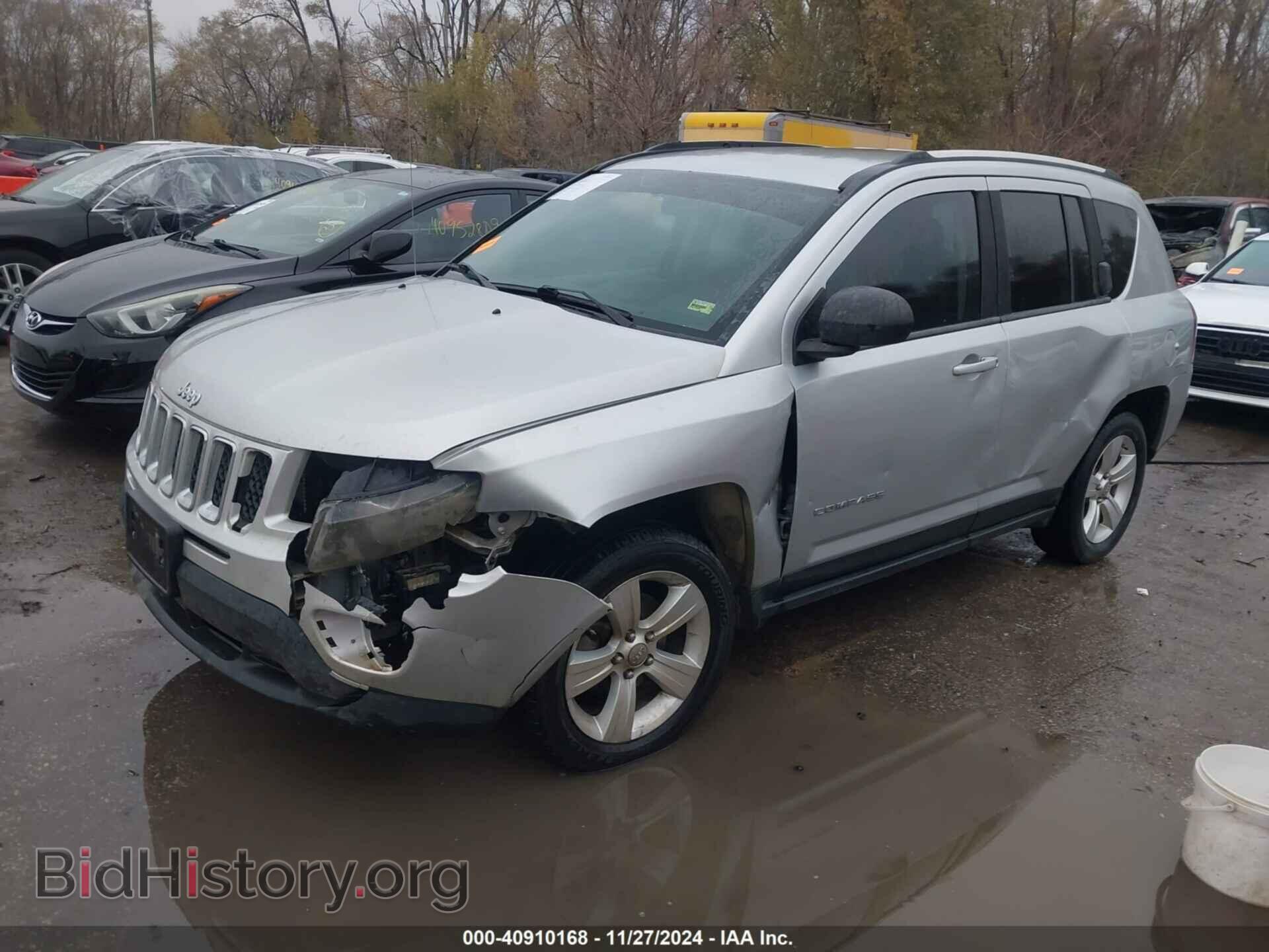 2014 JEEP COMPASS - VIN: 1C4NJDBB8ED579991 - Фото 2