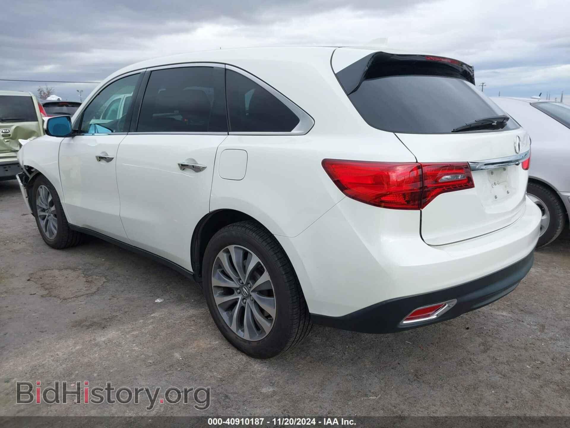 2015 ACURA MDX - VIN: 5FRYD4H41FB026797 - Фото 3