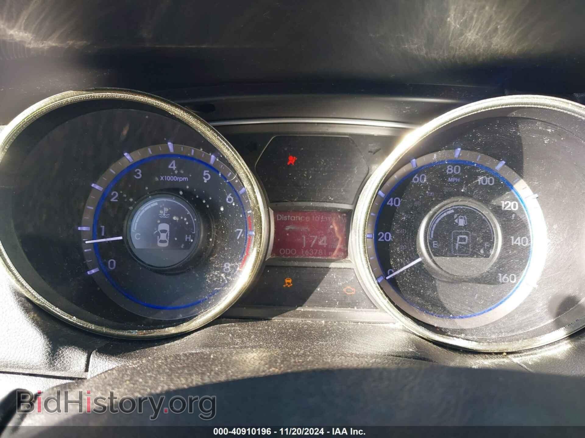 2012 HYUNDAI SONATA - VIN: 5NPEC4AB6CH447816 - Фото 7