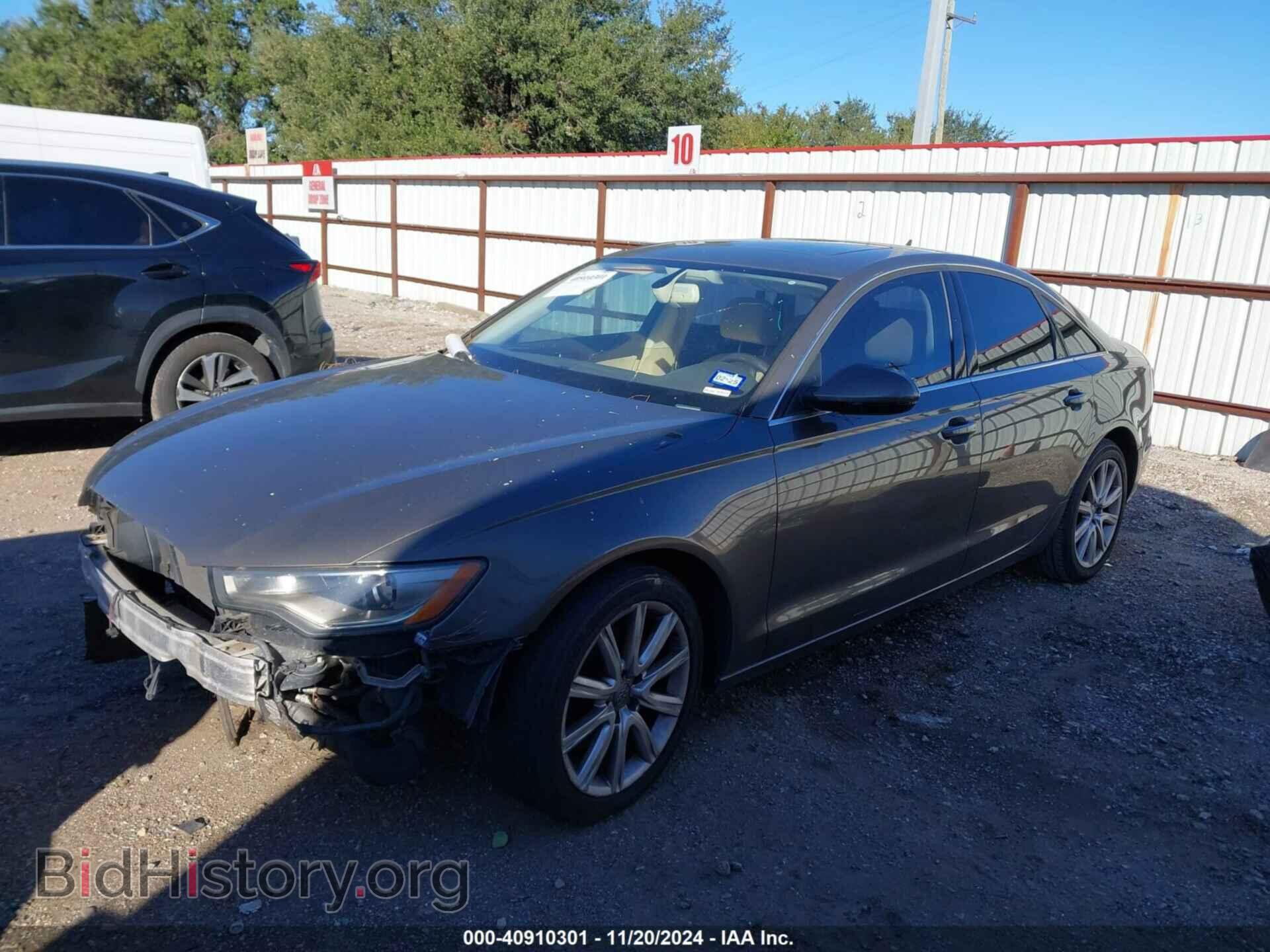 2013 AUDI A6 - VIN: WAUGFAFC9DN086337 - Фото 2