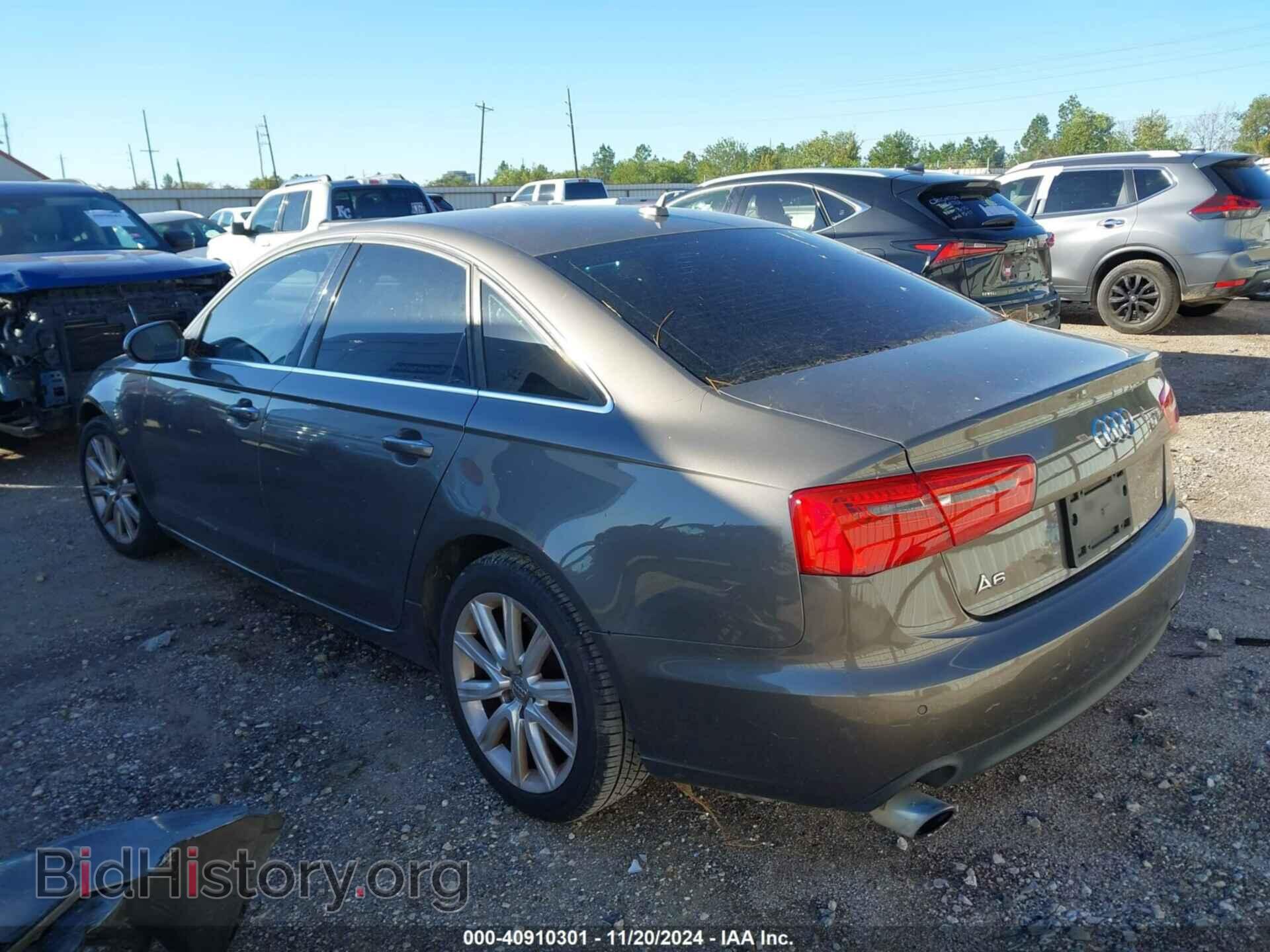 2013 AUDI A6 - VIN: WAUGFAFC9DN086337 - Фото 3