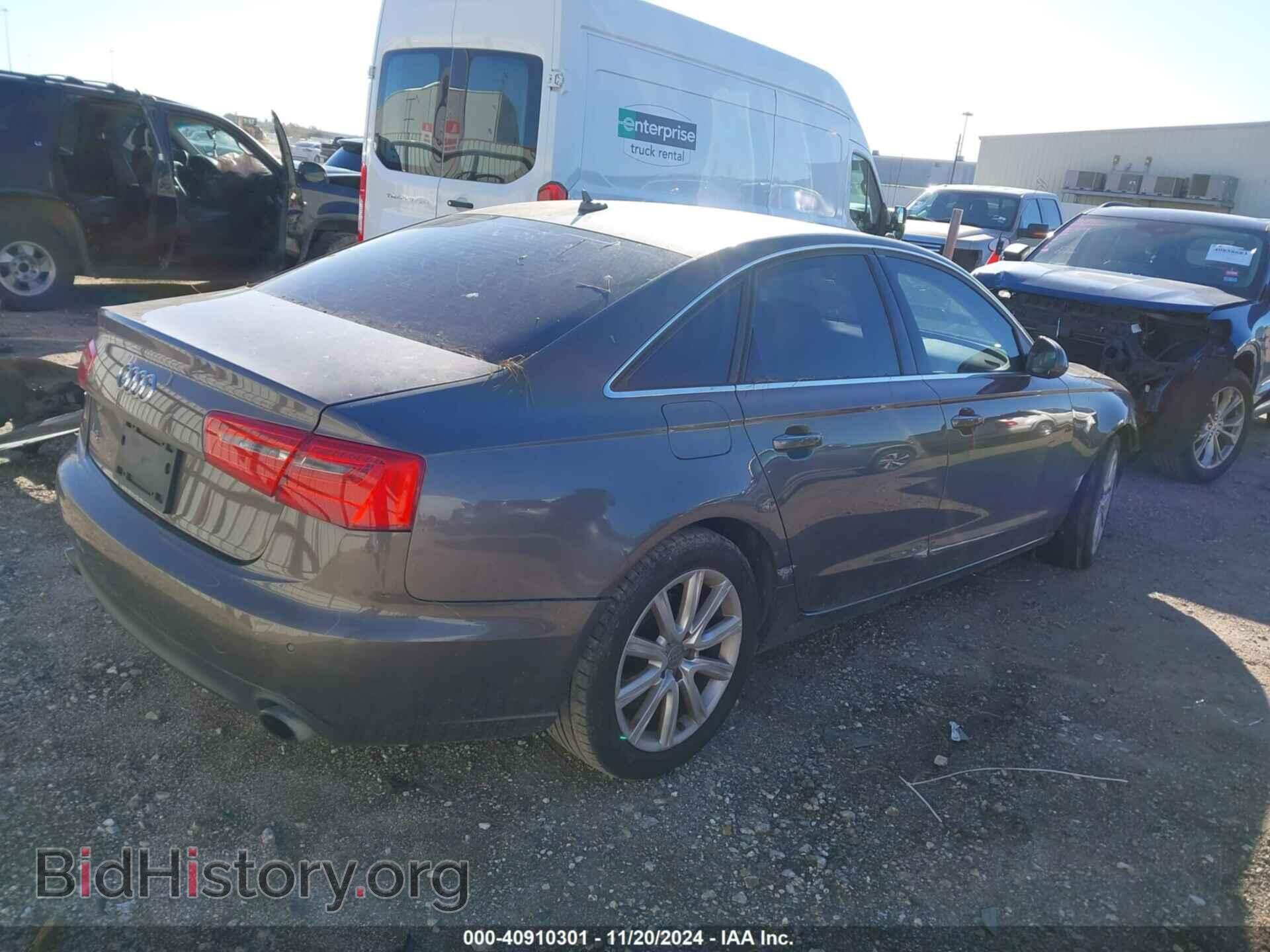 2013 AUDI A6 - VIN: WAUGFAFC9DN086337 - Фото 4