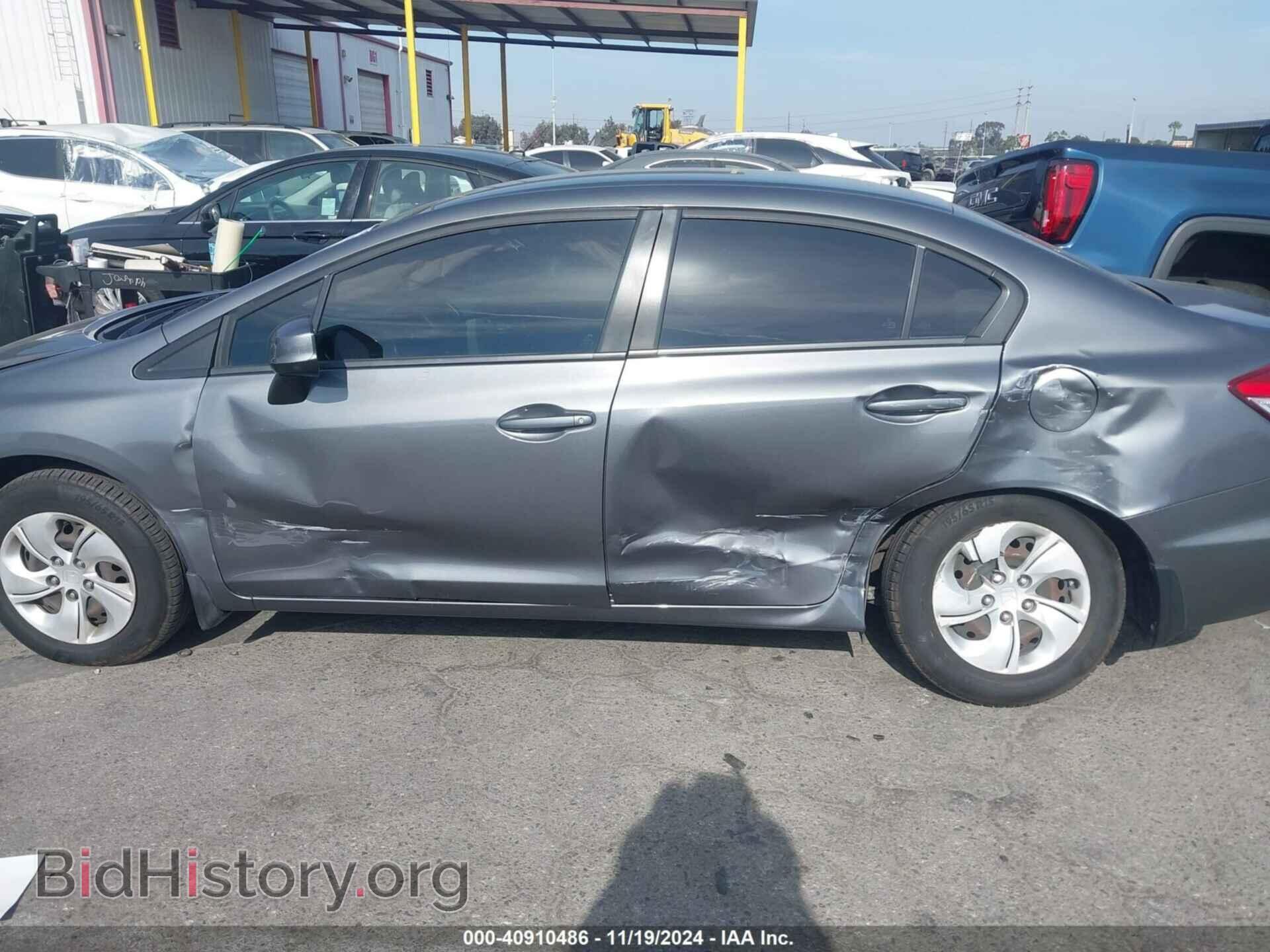 2013 HONDA CIVIC - VIN: 19XFB2F54DE269599 - Фото 6