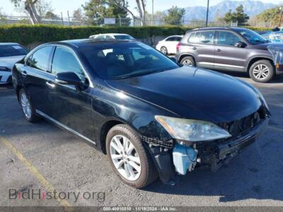2011 Lexus ES 350, black — VIN JTHBK1EG1B2467013, IAAI