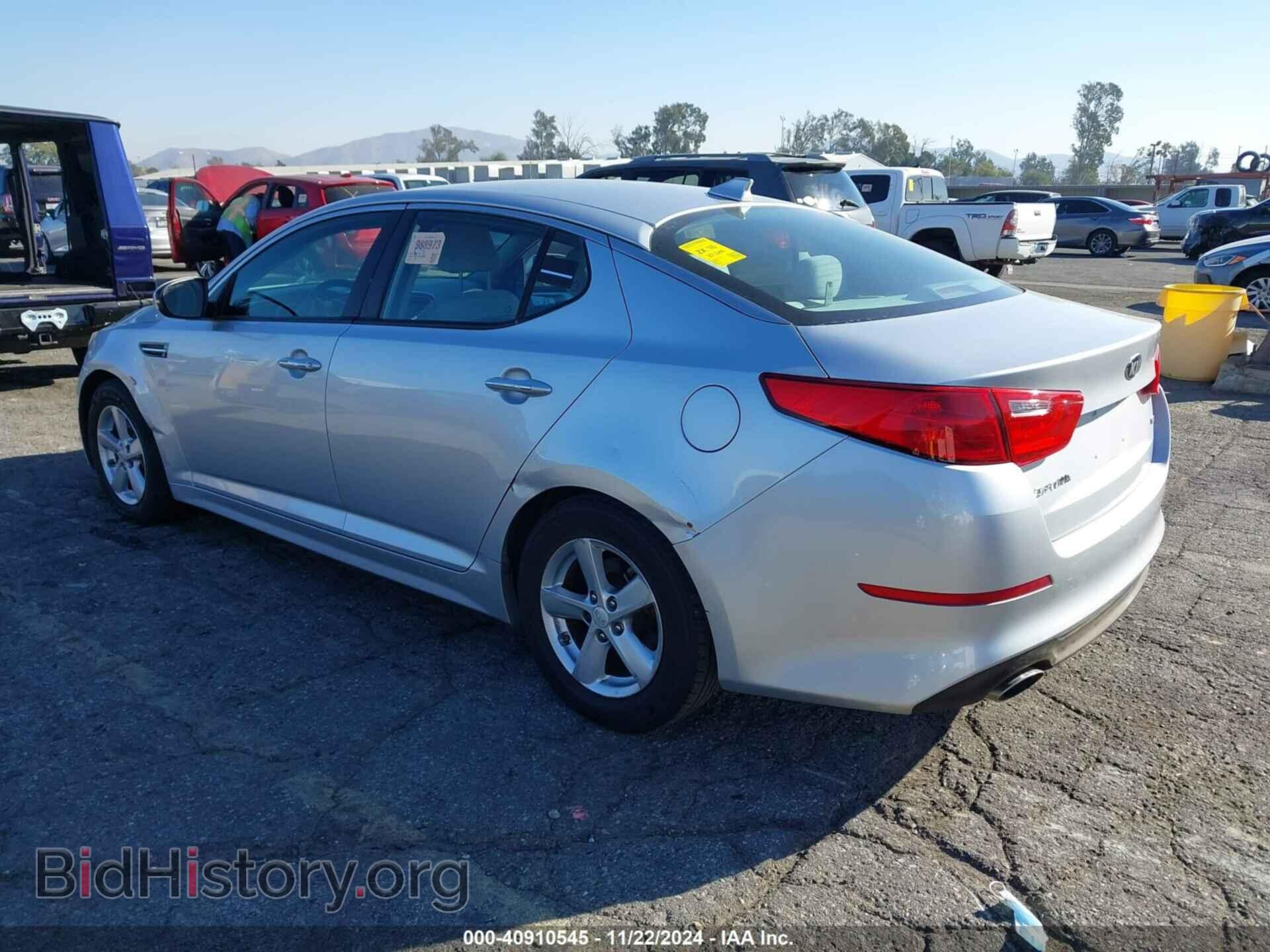 2015 KIA OPTIMA - VIN: 5XXGM4A72FG447748 - Фото 3