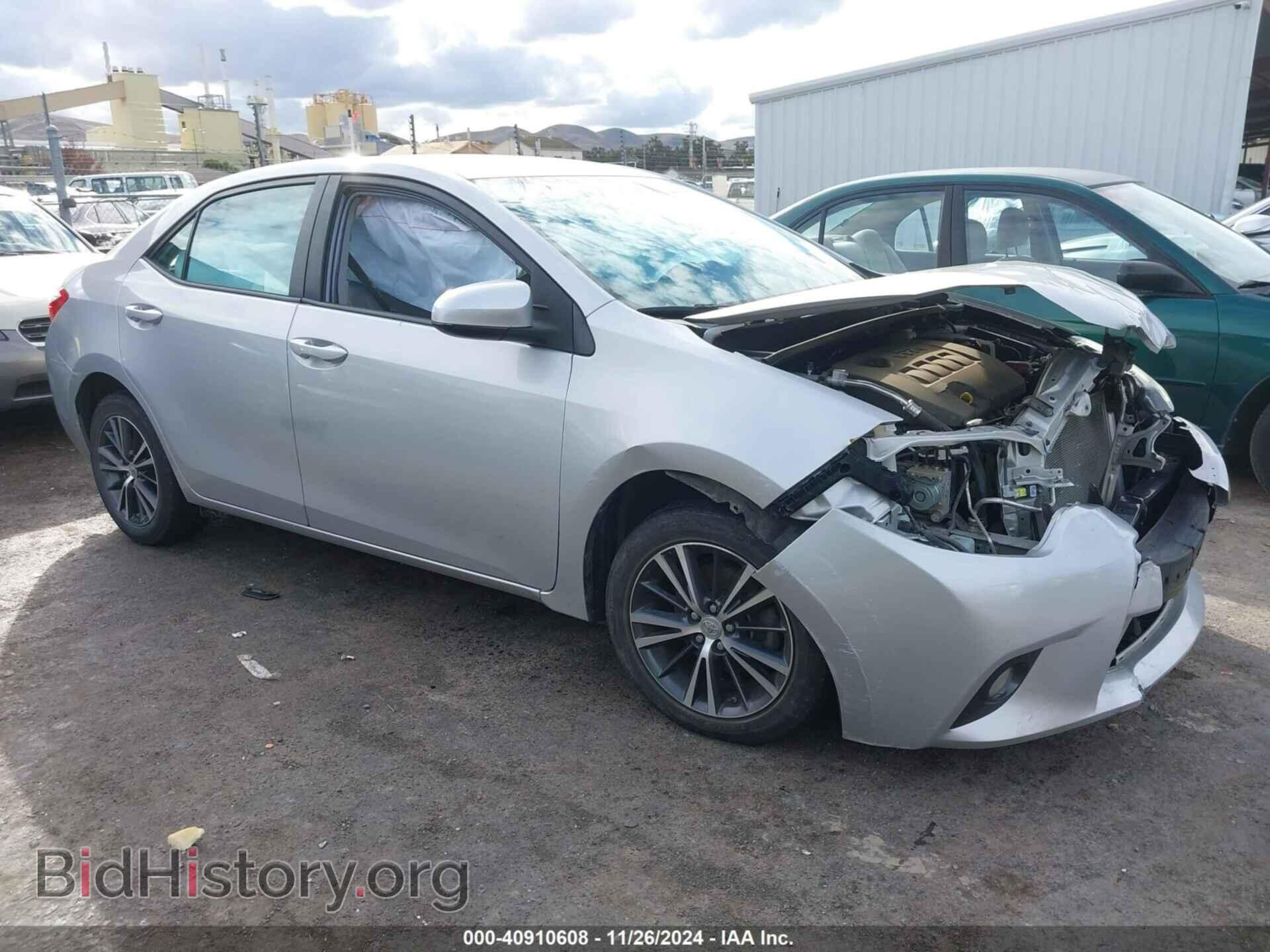 Фотография 5YFBURHEXGP474572 - TOYOTA COROLLA 2016