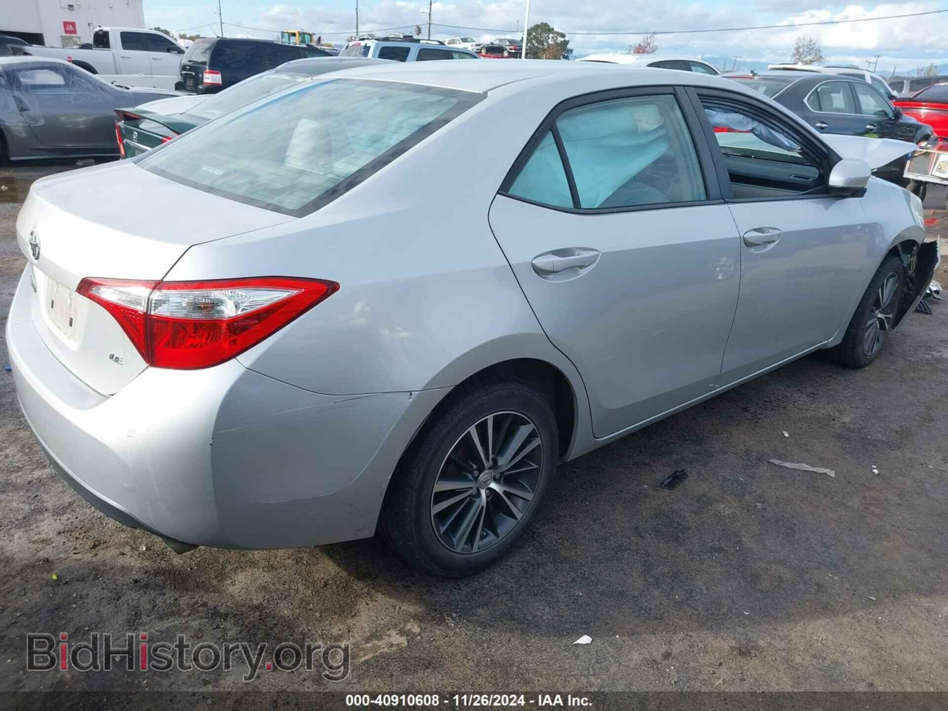 2016 TOYOTA COROLLA - VIN: 5YFBURHEXGP474572 - Фото 4