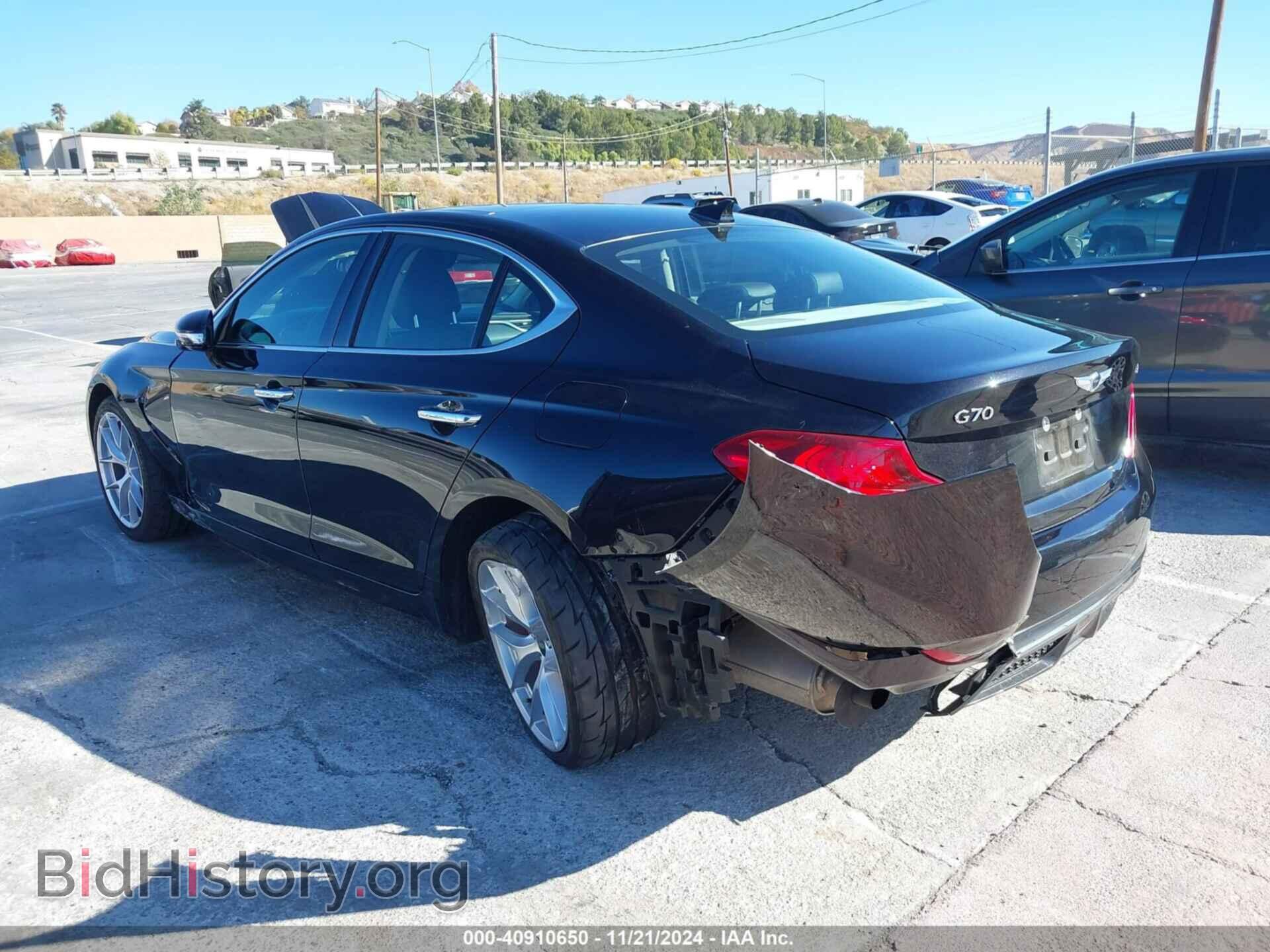 2021 GENESIS G70 - VIN: KMTG74LE2MU072696 - Фото 6