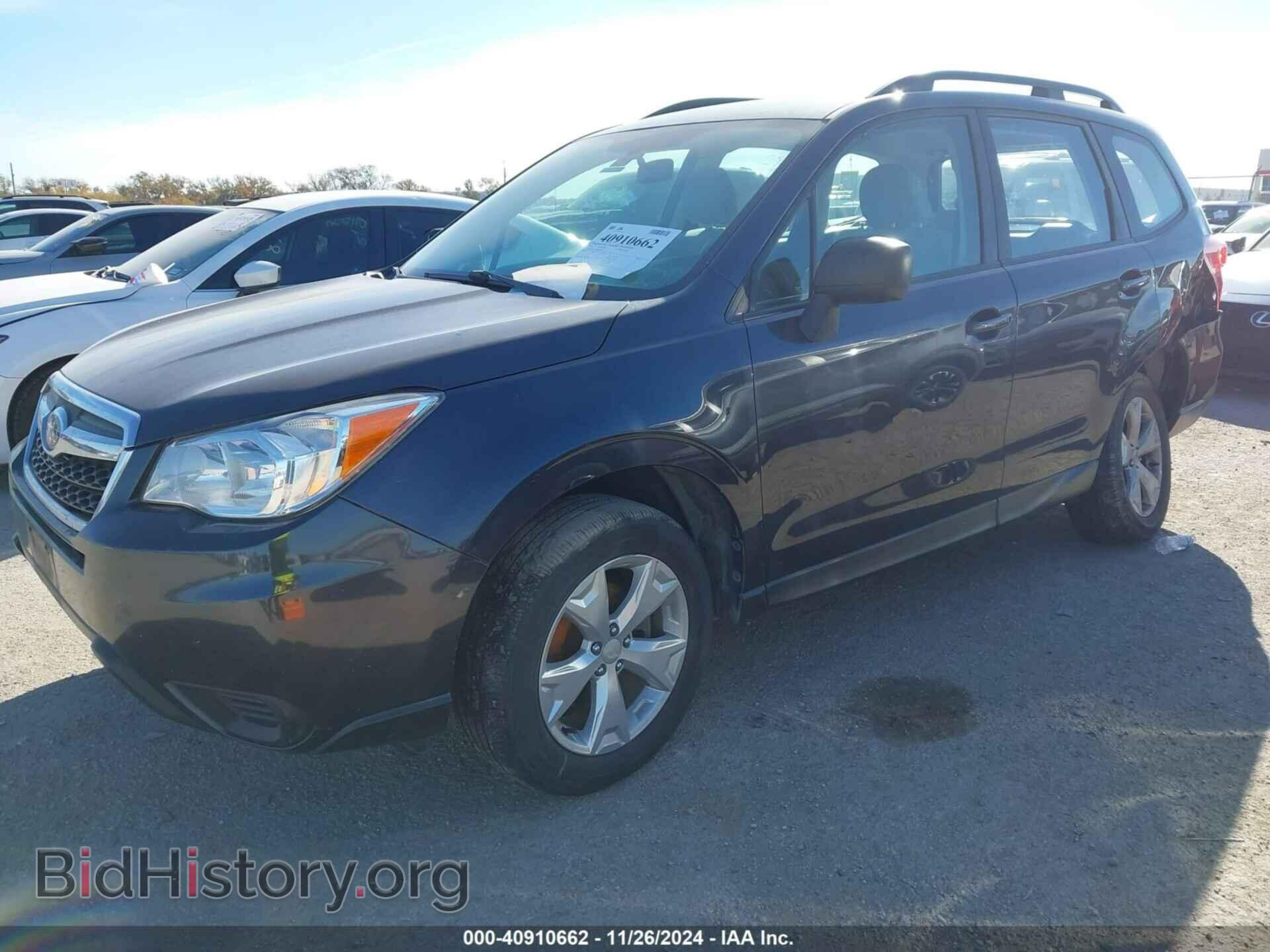 2016 SUBARU FORESTER - VIN: JF2SJABC9GH481141 - Фото 2