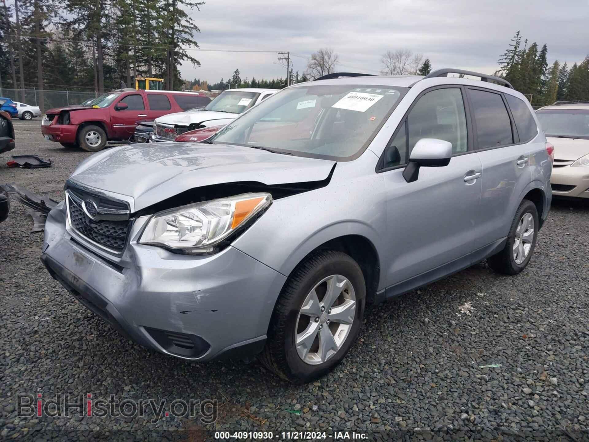 2014 SUBARU FORESTER - VIN: JF2SJAEC7EH413221 - Фото 2