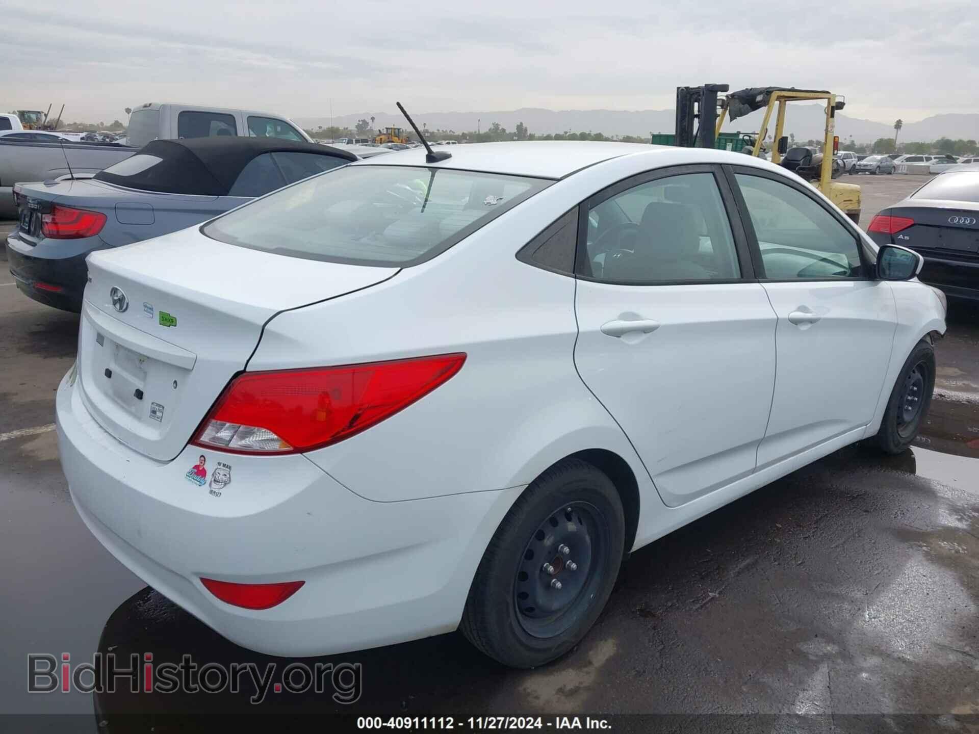 2017 HYUNDAI ACCENT - VIN: KMHCT4AE8HU313657 - Фото 4