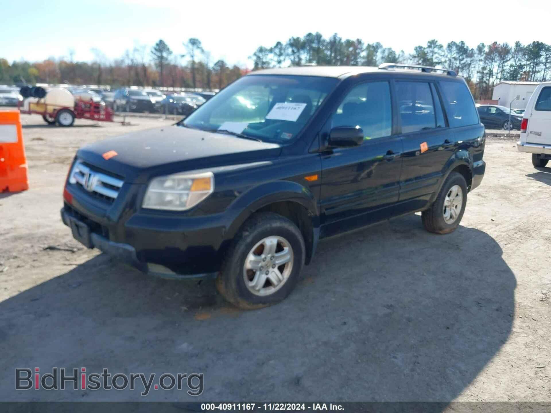 2008 HONDA PILOT - VIN: 5FNYF18228B042017 - Фото 2
