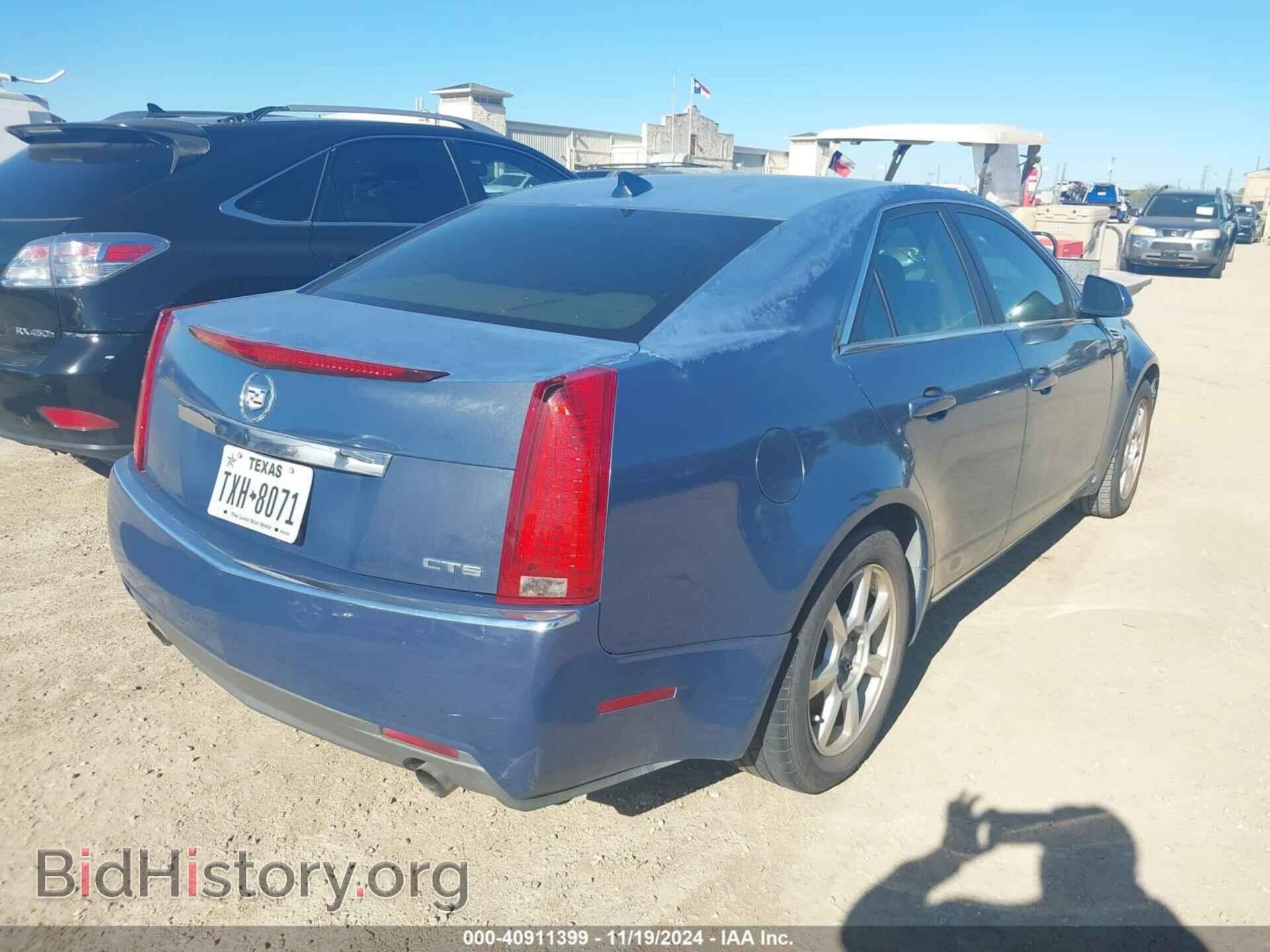 2009 CADILLAC CTS - VIN: 1G6DF577290129910 - Фото 4
