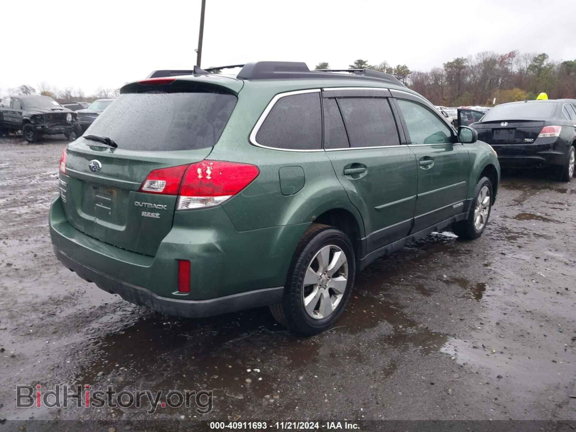2011 SUBARU OUTBACK - VIN: 4S4BRBKC9B3362178 - Фото 4