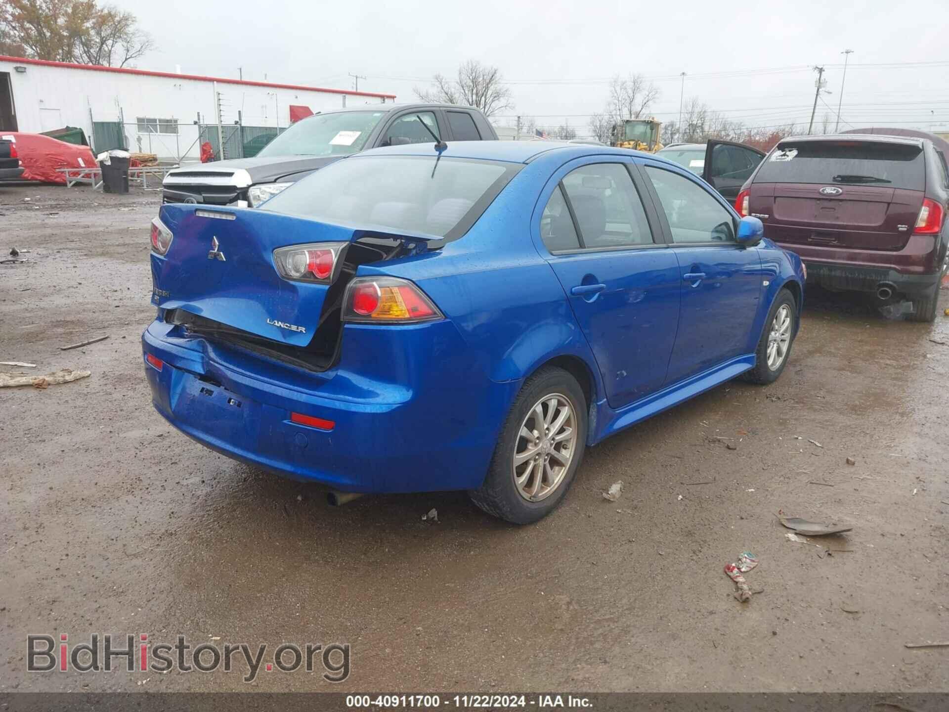 2012 MITSUBISHI LANCER - VIN: JA32V2FW2CU021462 - Фото 4