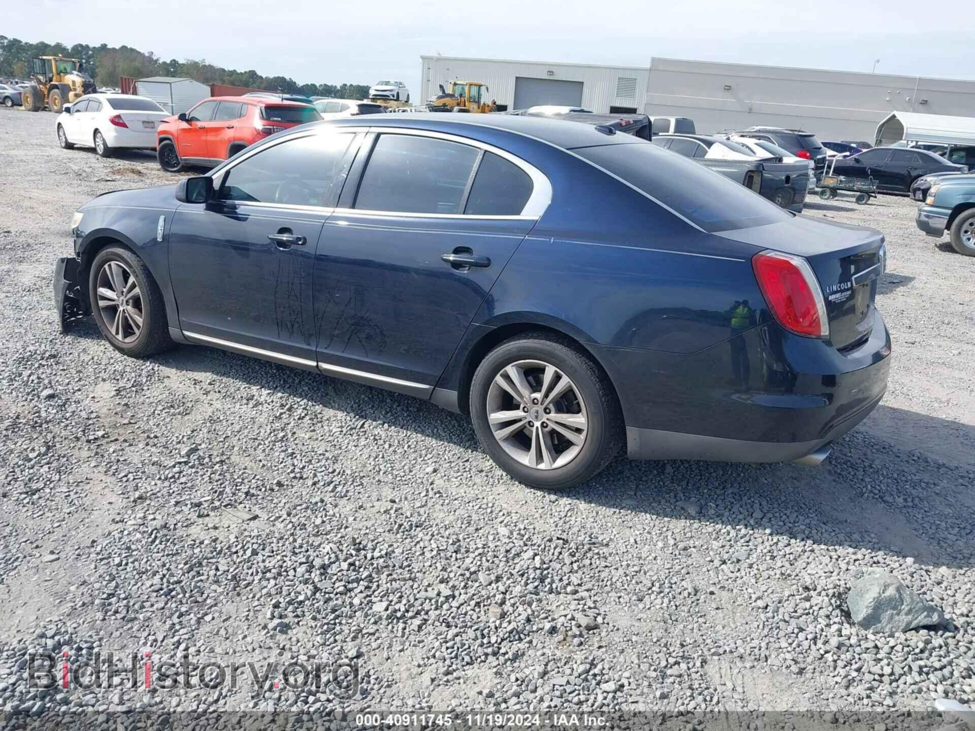 2009 LINCOLN MKS - VIN: 1LNHM93R29G627045 - Фото 3